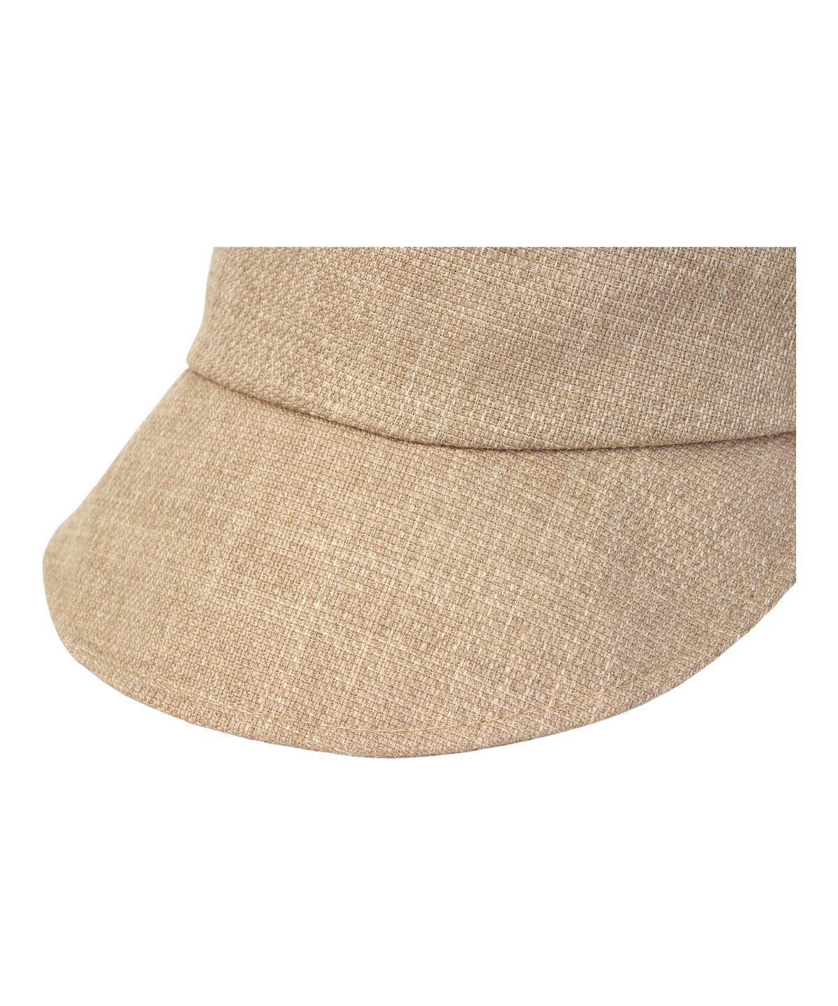 유니버셜 케미스트리(UNIVERSAL CHEMISTRY) Linen Beige Logo Riding Cap 승마모자