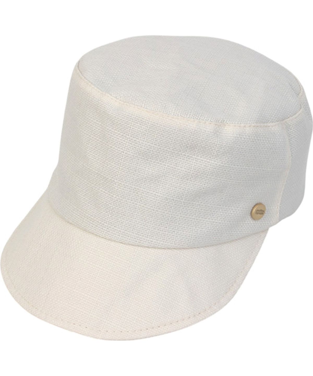 유니버셜 케미스트리(UNIVERSAL CHEMISTRY) Linen Ivory Logo Riding Cap 승마모자