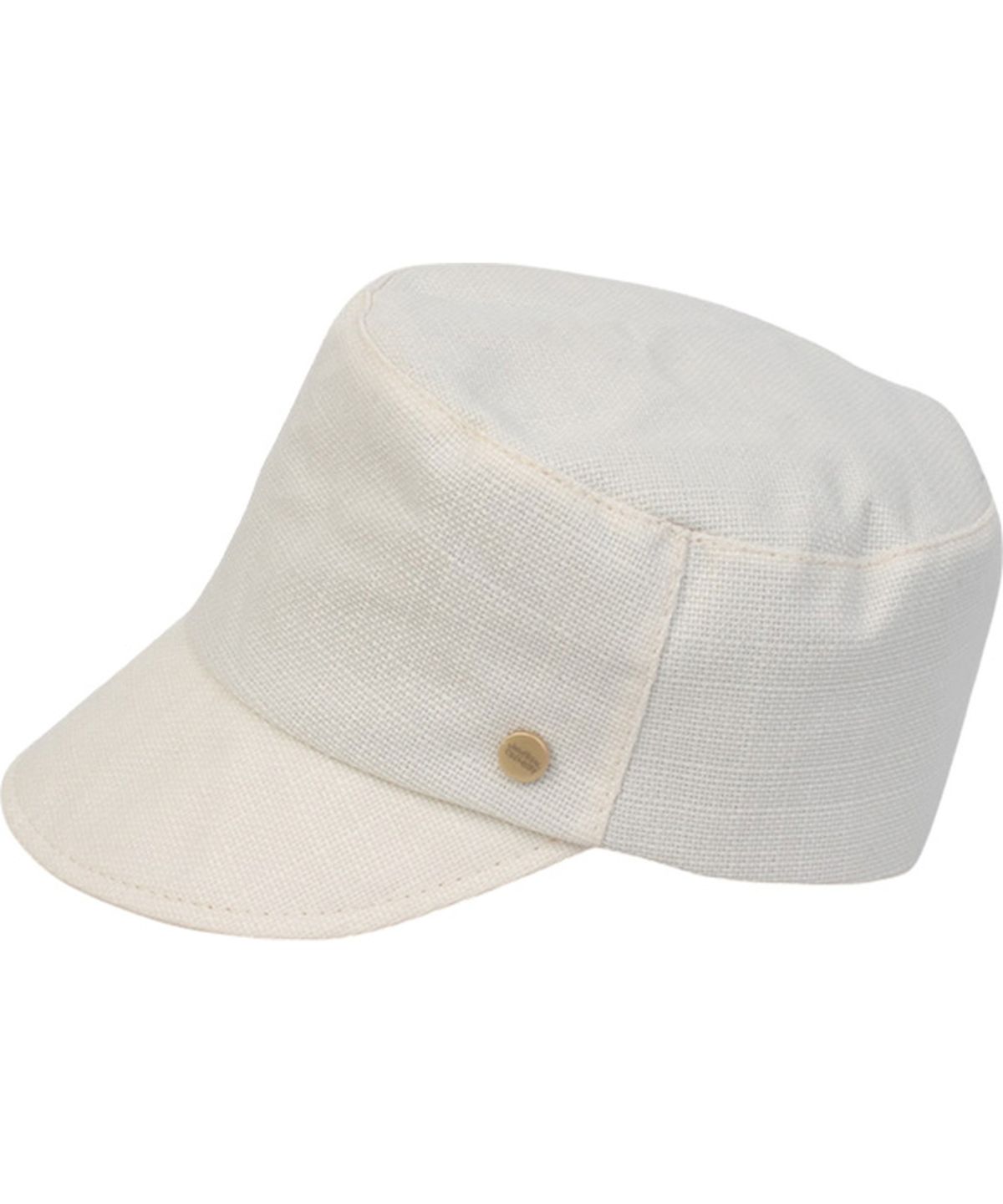 유니버셜 케미스트리(UNIVERSAL CHEMISTRY) Linen Ivory Logo Riding Cap 승마모자