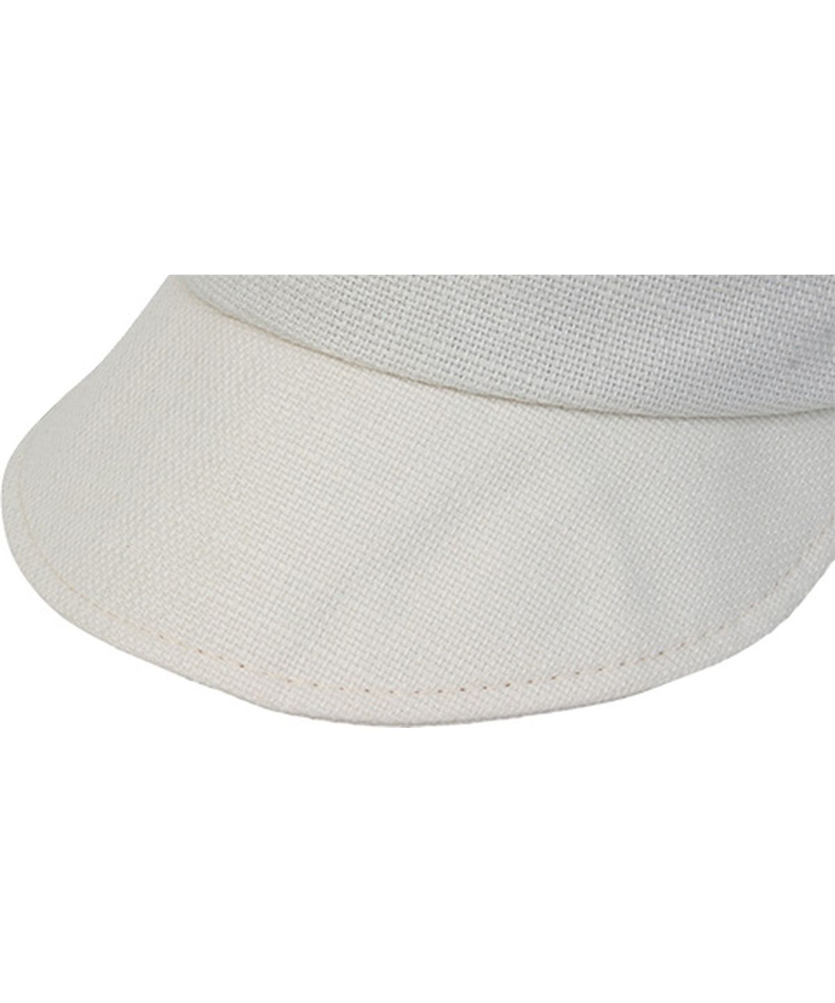 유니버셜 케미스트리(UNIVERSAL CHEMISTRY) Linen Ivory Logo Riding Cap 승마모자