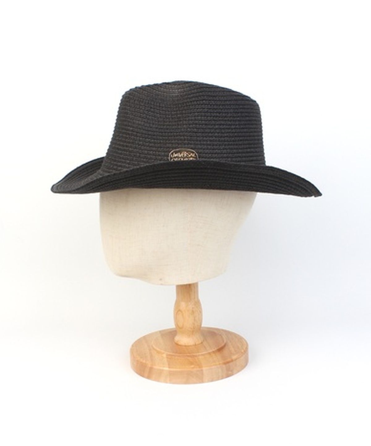 유니버셜 케미스트리(UNIVERSAL CHEMISTRY) Wire Cowboy Black Summer Fedora 카우보이모자