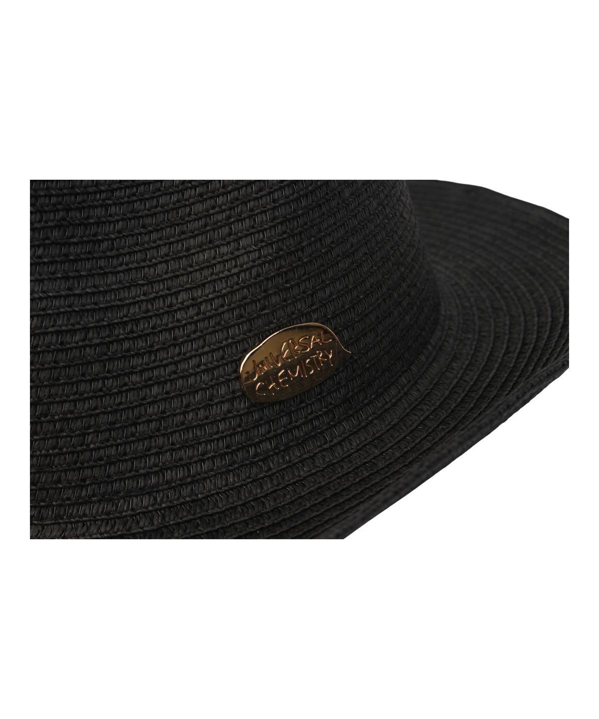 유니버셜 케미스트리(UNIVERSAL CHEMISTRY) Wire Cowboy Black Summer Fedora 카우보이모자