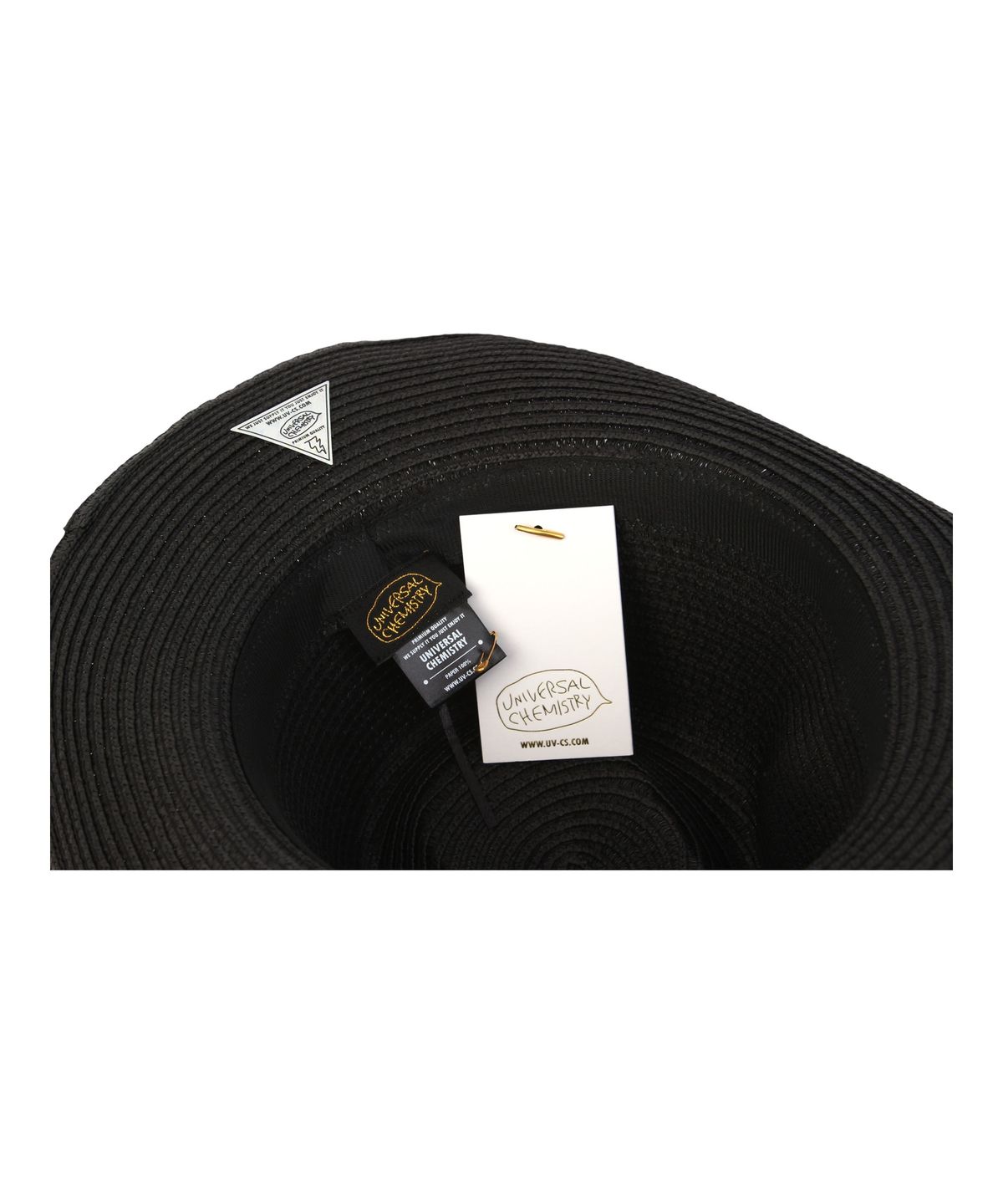 유니버셜 케미스트리(UNIVERSAL CHEMISTRY) Wire Cowboy Black Summer Fedora 카우보이모자