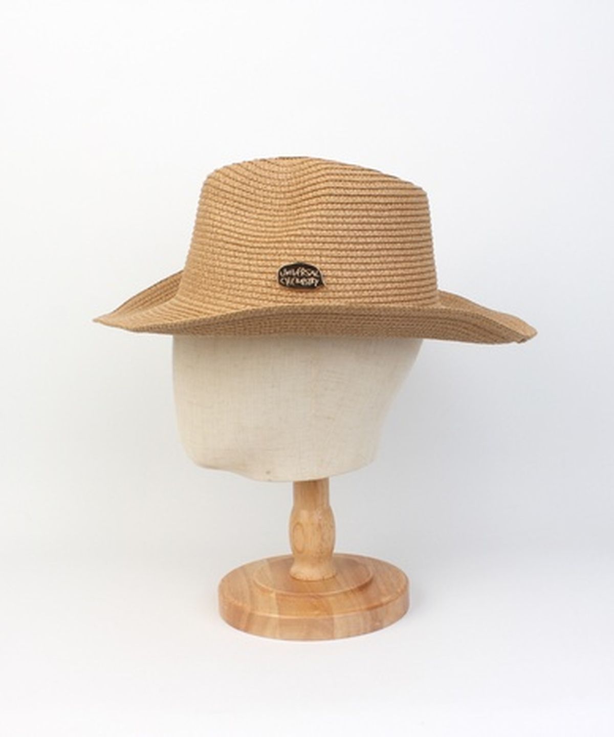 유니버셜 케미스트리(UNIVERSAL CHEMISTRY) Wire Cowboy Beige Summer Fedora 카우보이모자