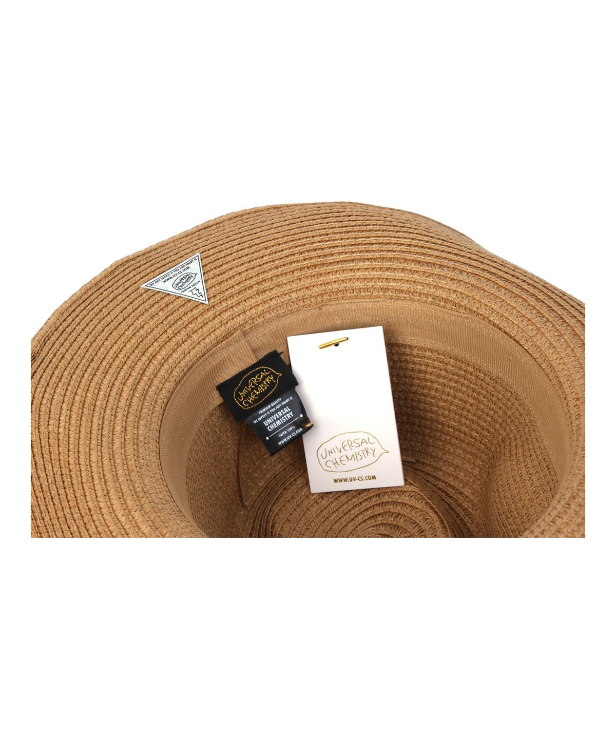 유니버셜 케미스트리(UNIVERSAL CHEMISTRY) Wire Cowboy Beige Summer Fedora 카우보이모자