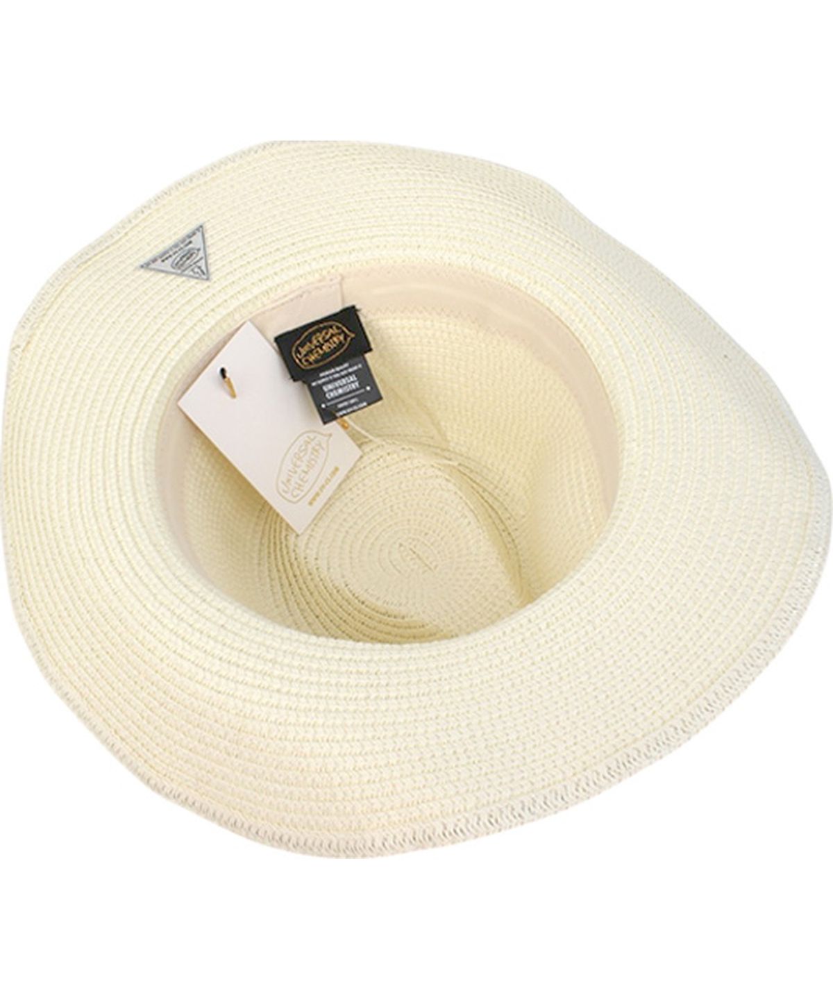 유니버셜 케미스트리(UNIVERSAL CHEMISTRY) Wire Cowboy Ivory Summer Fedora 카우보이모자