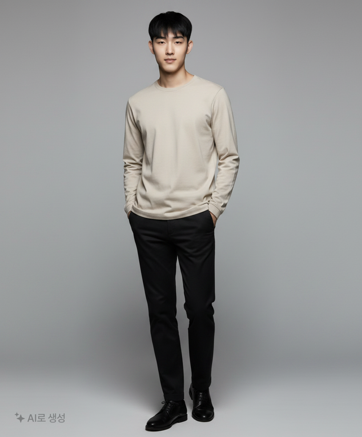 지오다노(GIORDANO) 긴소매 티셔츠 100