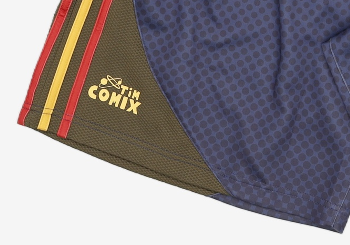팀코믹스(TIMCOMIX) GRADATION MESHED RAGLAN SOCCER SHORTS NAVY OOF