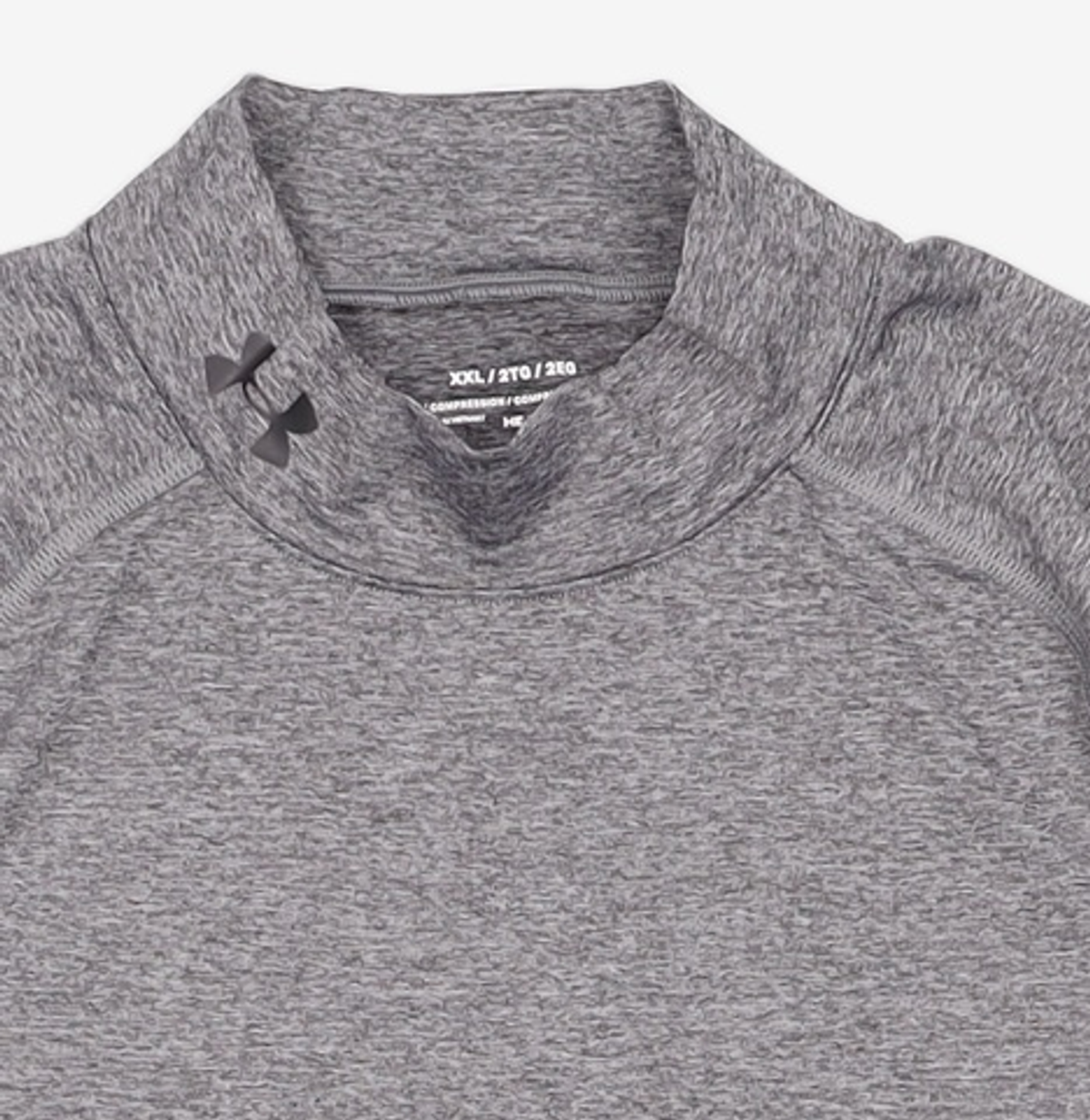 언더아머(UNDERARMOUR) 히트기어 아머 모크넥 티셔츠 1289559-090 XL