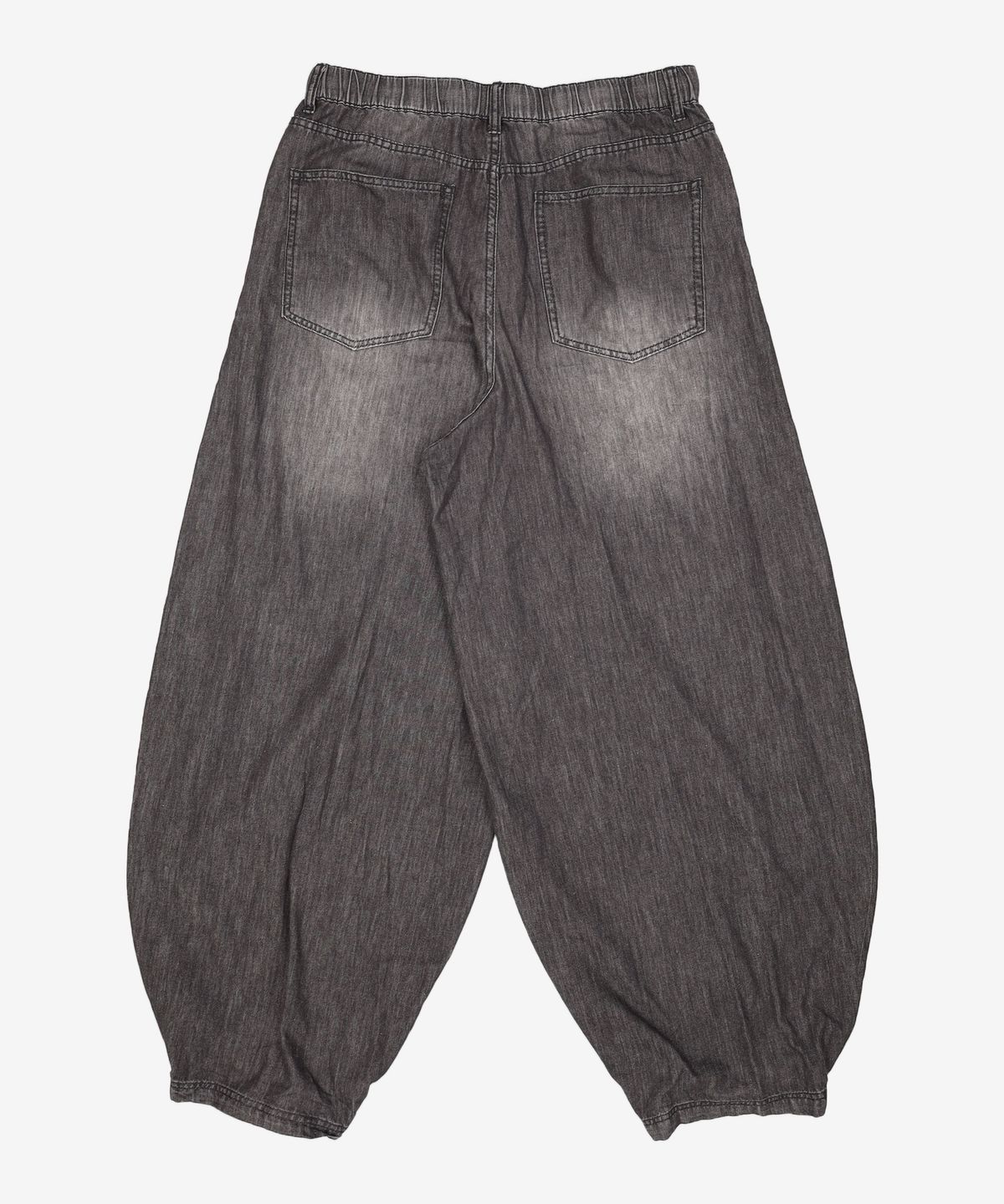 기철(KICHUL) SUMMER VACATION BALLOON PANTS (WASHED GREY) L