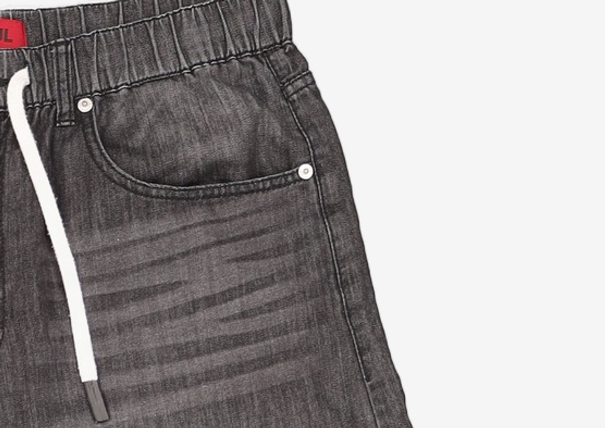기철(KICHUL) SUMMER VACATION BALLOON PANTS (WASHED GREY) L