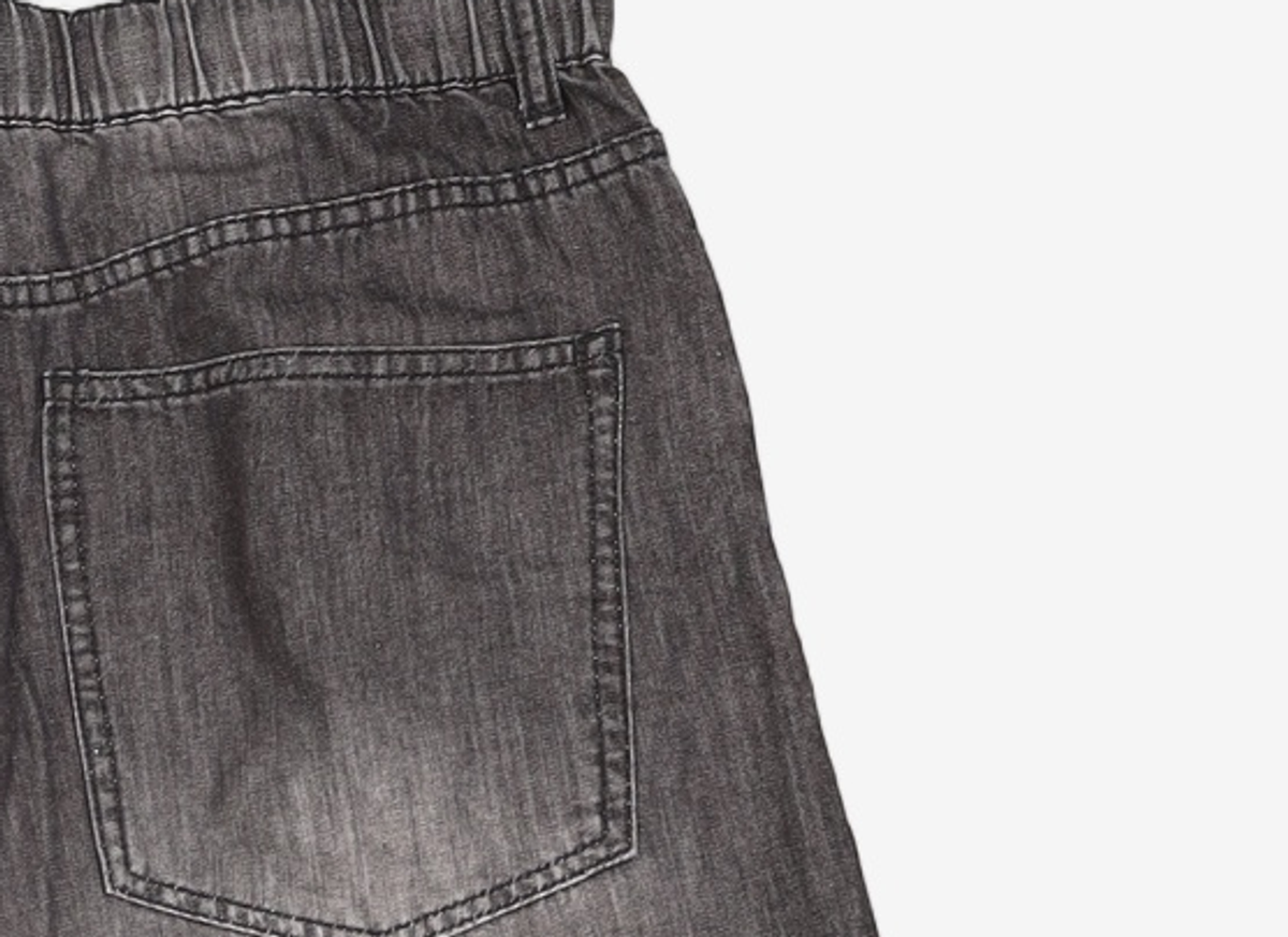 기철(KICHUL) SUMMER VACATION BALLOON PANTS (WASHED GREY) L