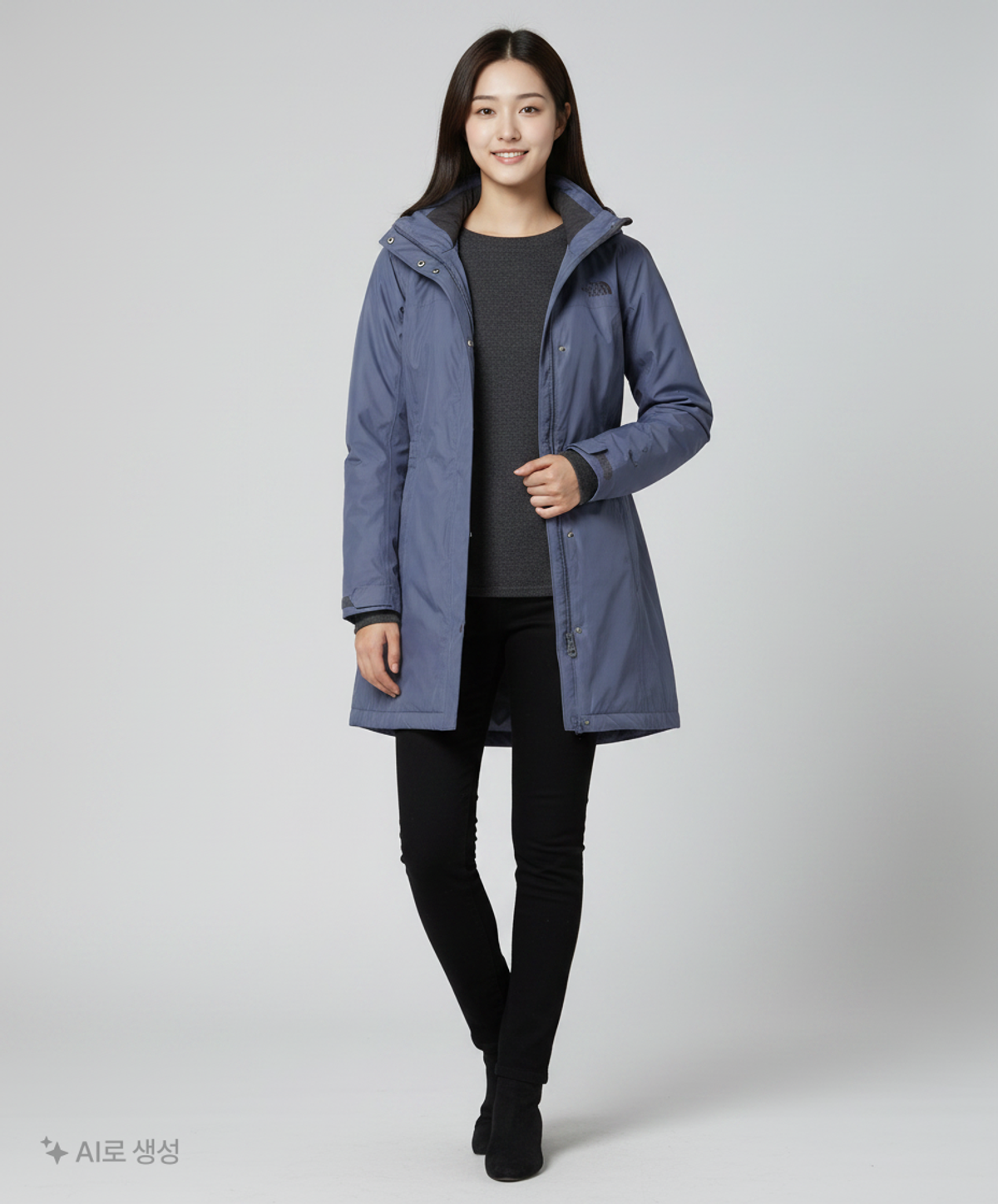 노스페이스(THE NORTH FACE) 하프 패딩/하프 헤비 아우터 85