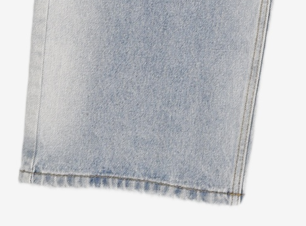 데케트(DECET) Mid Rise Wide Jeans DCPT027BlueSide S