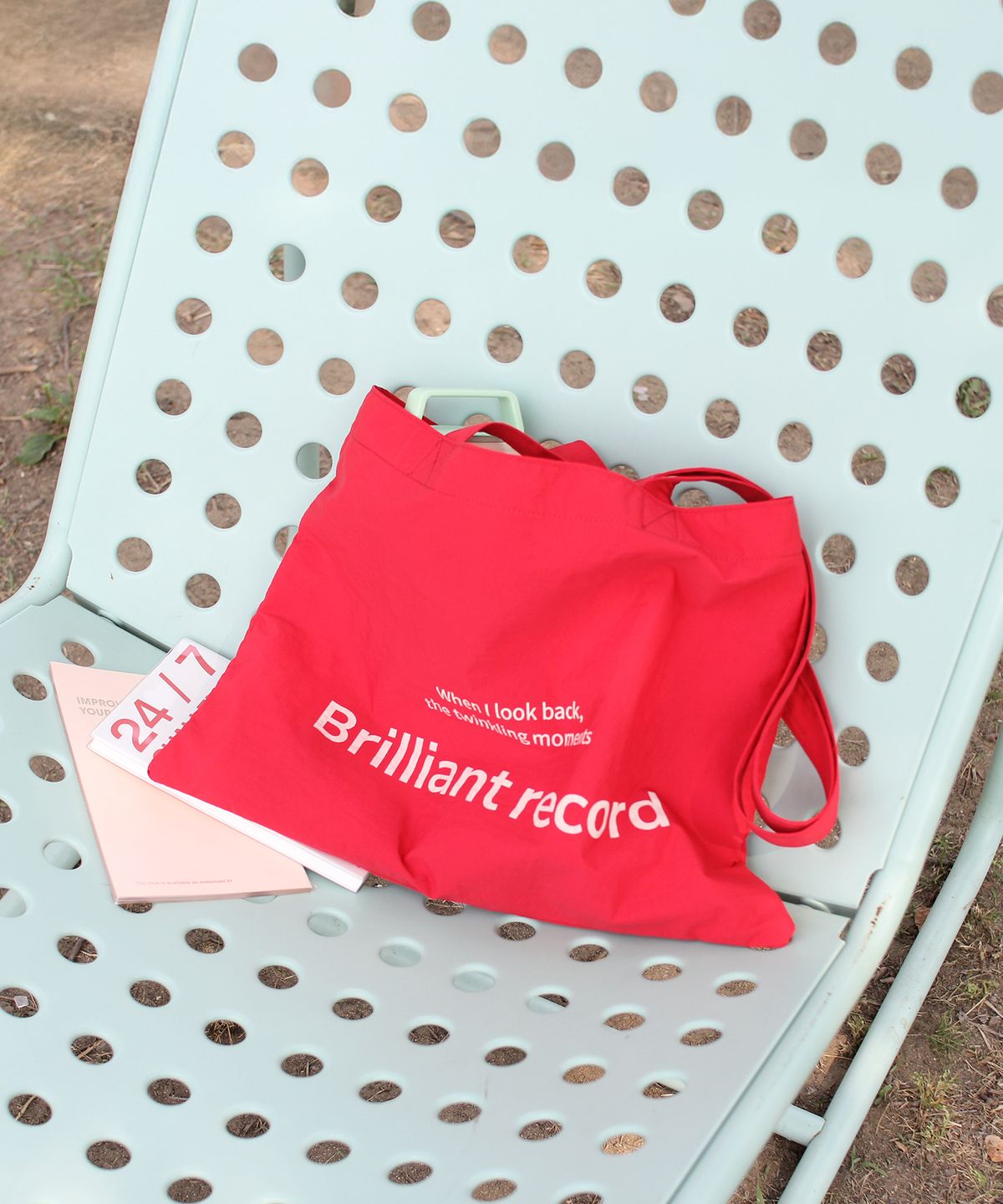 브릴리언트 레코드(BRILLIANT RECORD) NY Ecobag_red