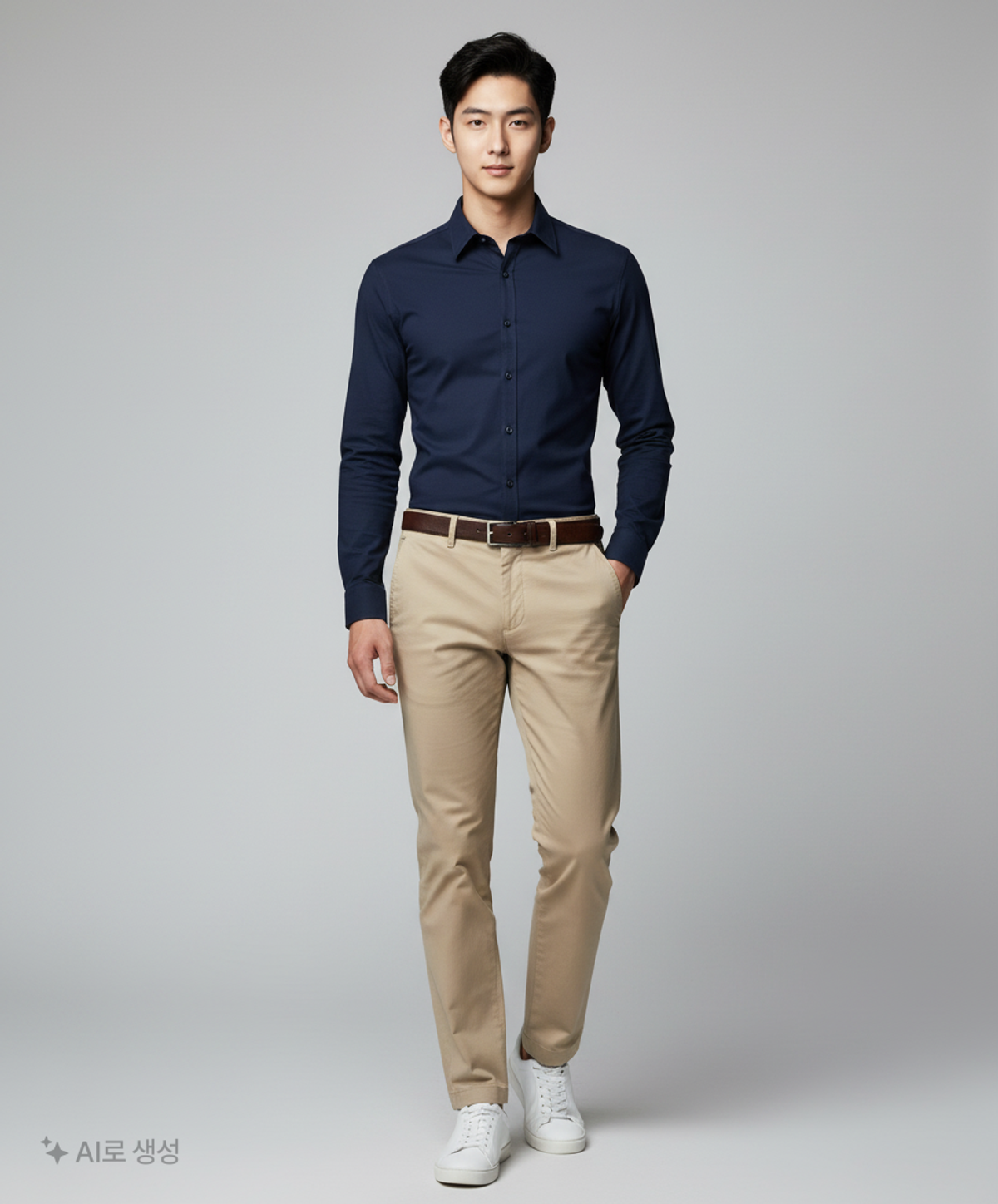 유니클로(UNIQLO) 코튼 팬츠 S