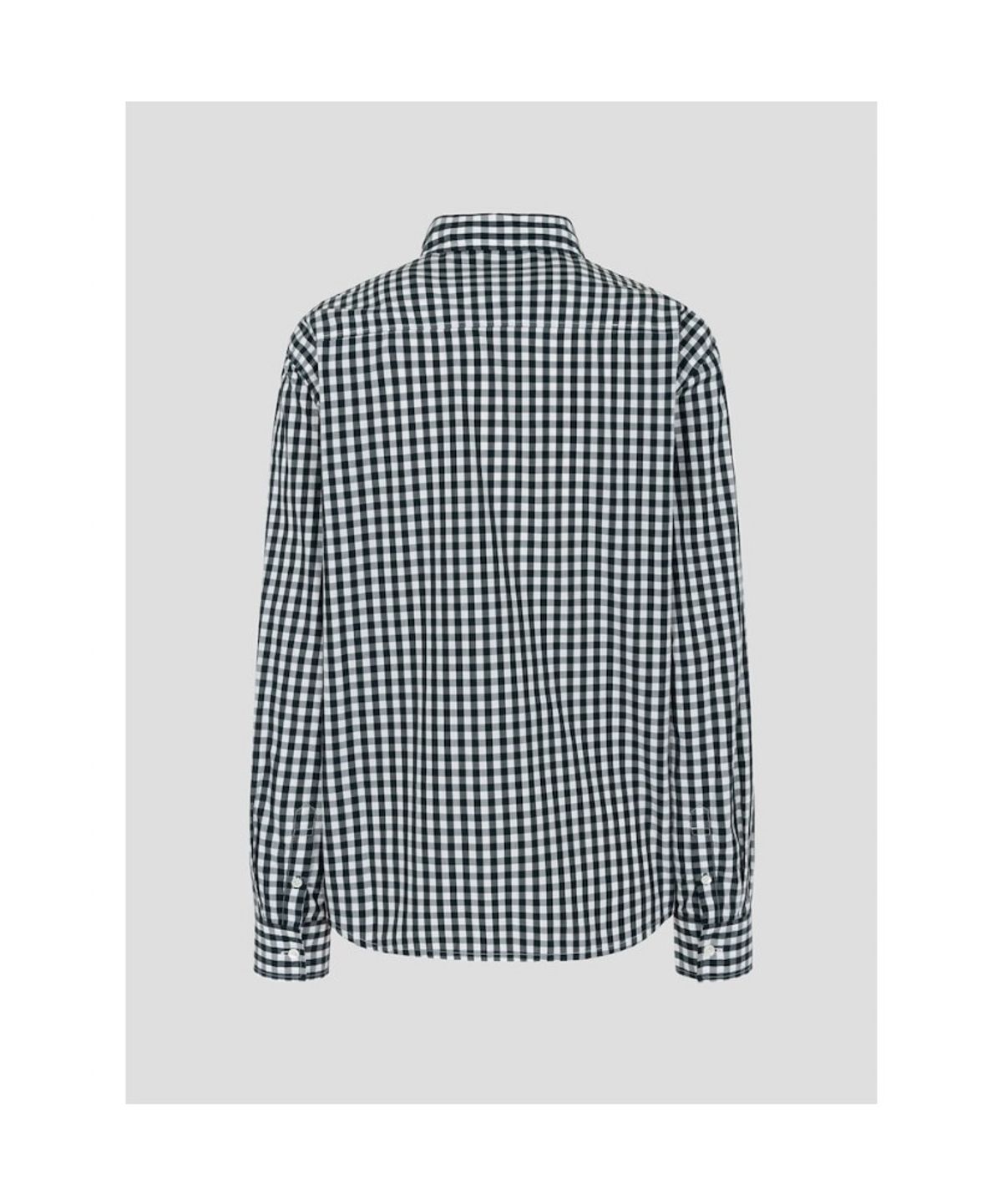 빈폴 레이디스(BEANPOLE LADIES) [소프트터치] 코튼 깅엄체크 셔츠  그린 (BF6864E91M)