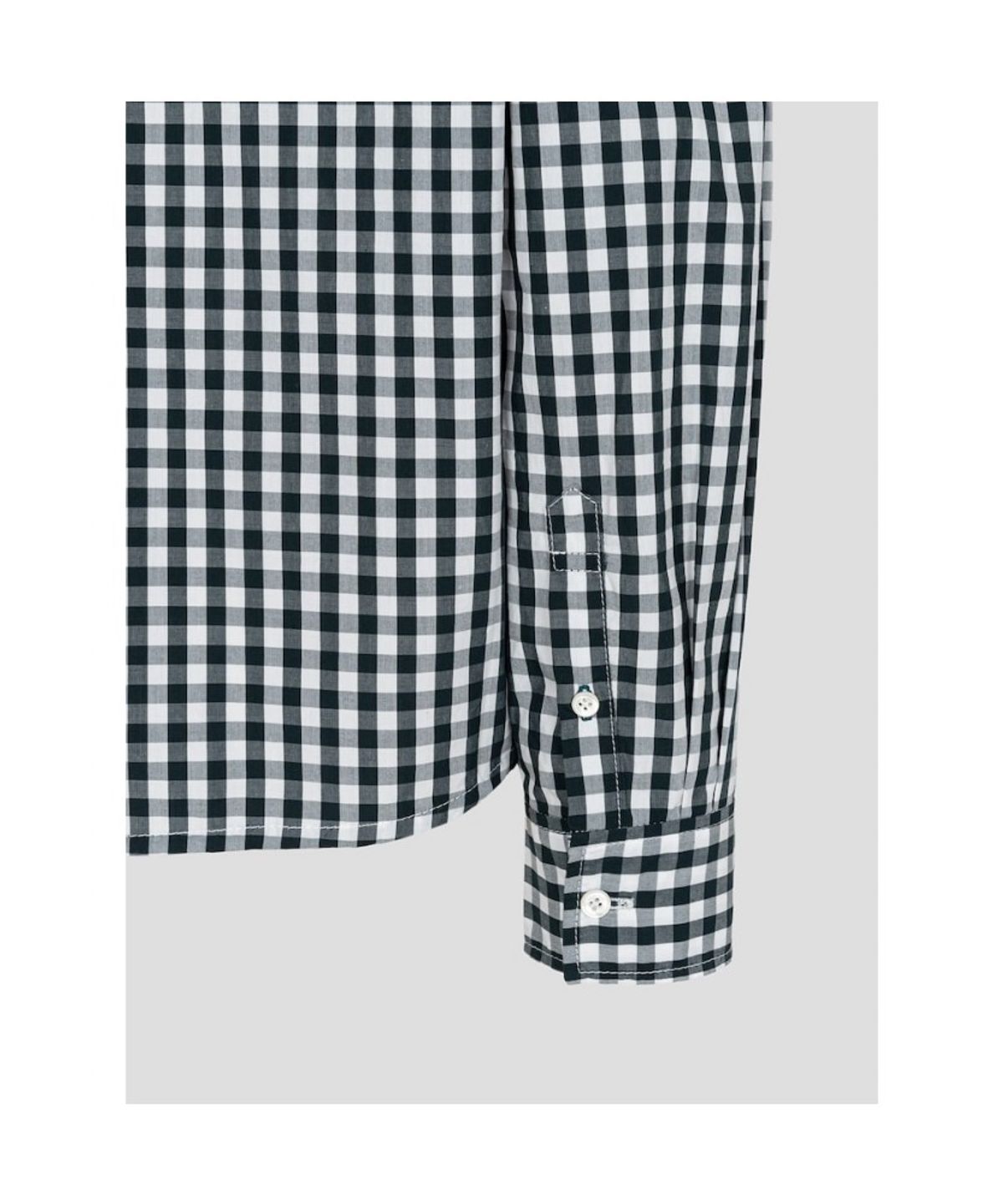 빈폴 레이디스(BEANPOLE LADIES) [소프트터치] 코튼 깅엄체크 셔츠  그린 (BF6864E91M)