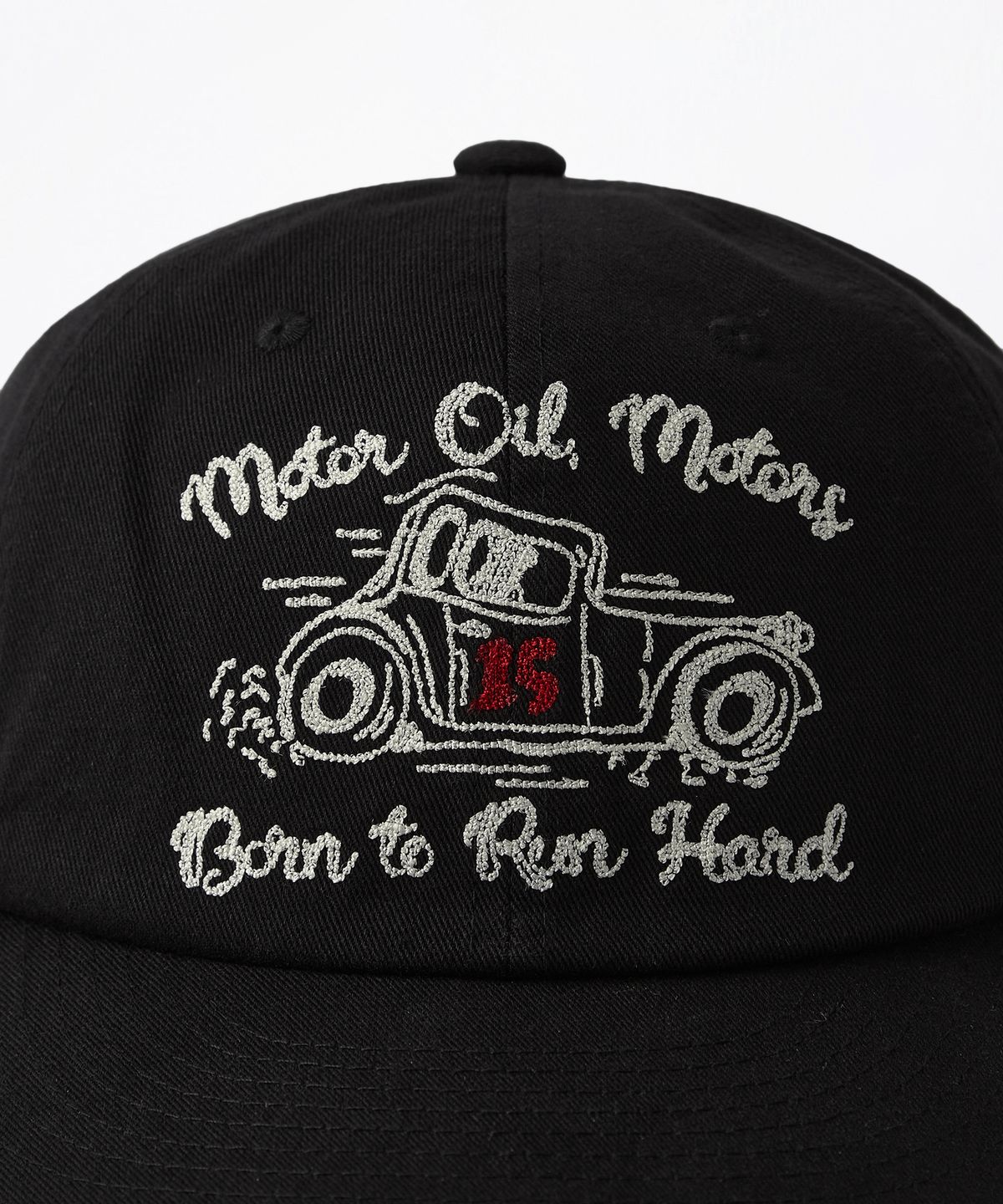 아웃스탠딩(OUTSTANDING) MOT SERIES COTTON CAP(OVERDRIVE)_BLACK