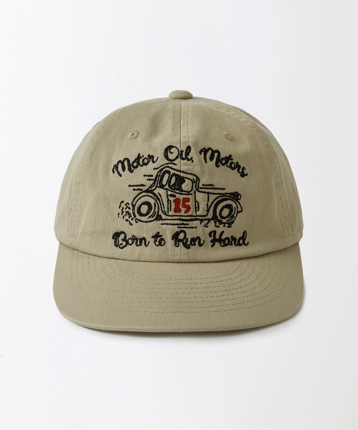 아웃스탠딩(OUTSTANDING) MOT SERIES COTTON CAP(OVERDRIVE)_KHAKI