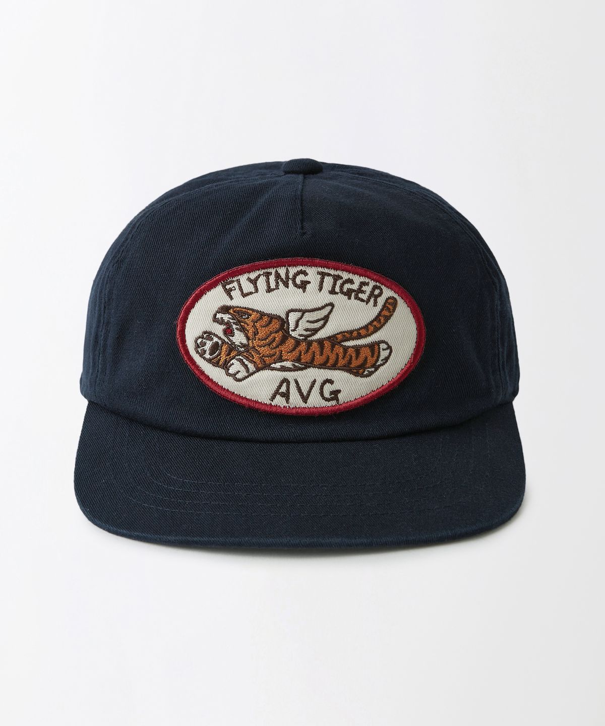 아웃스탠딩(OUTSTANDING) MIL SERIES COTTON TRUCKER CAP(FLYING TIGERS)_NAVY