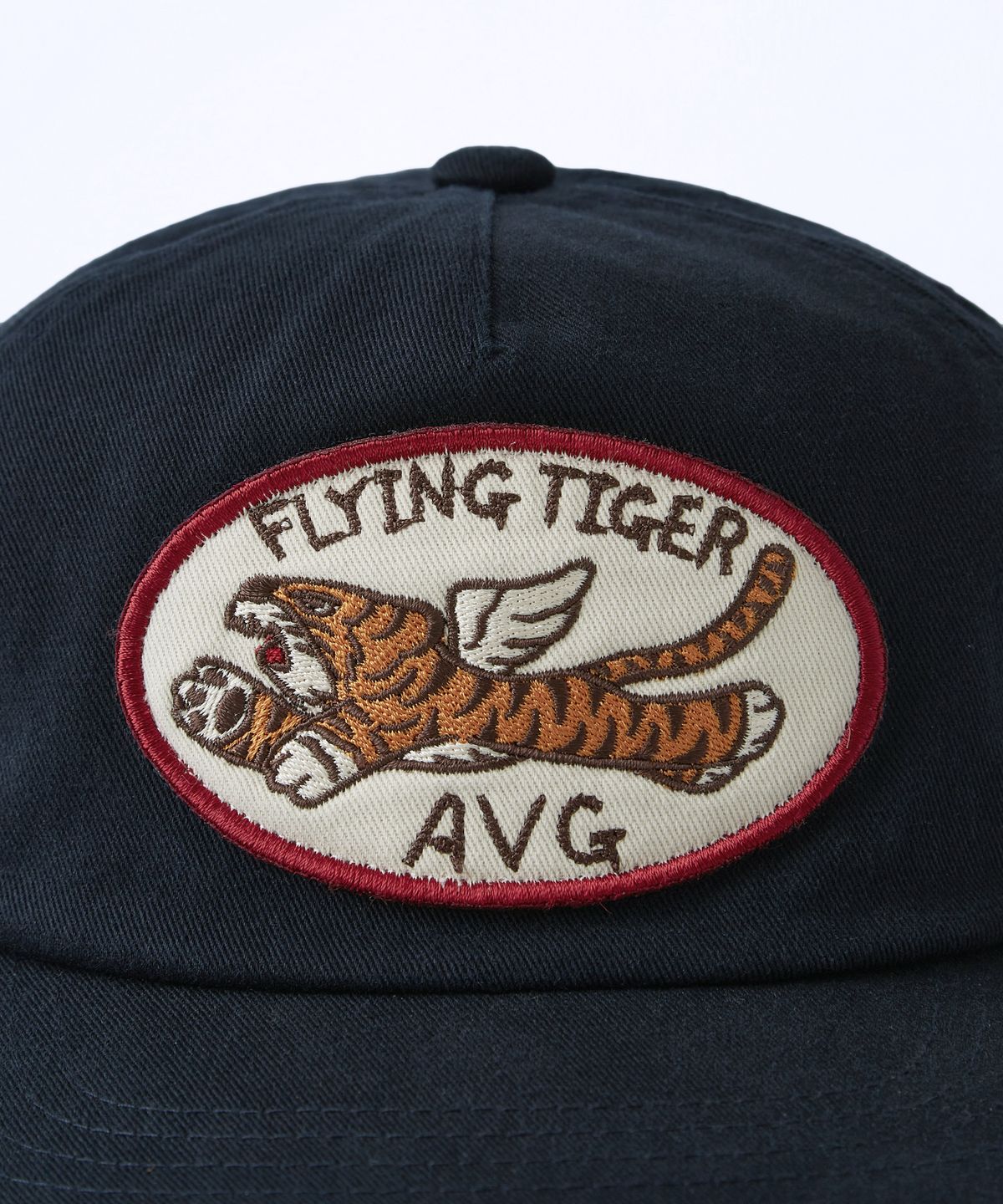 아웃스탠딩(OUTSTANDING) MIL SERIES COTTON TRUCKER CAP(FLYING TIGERS)_NAVY