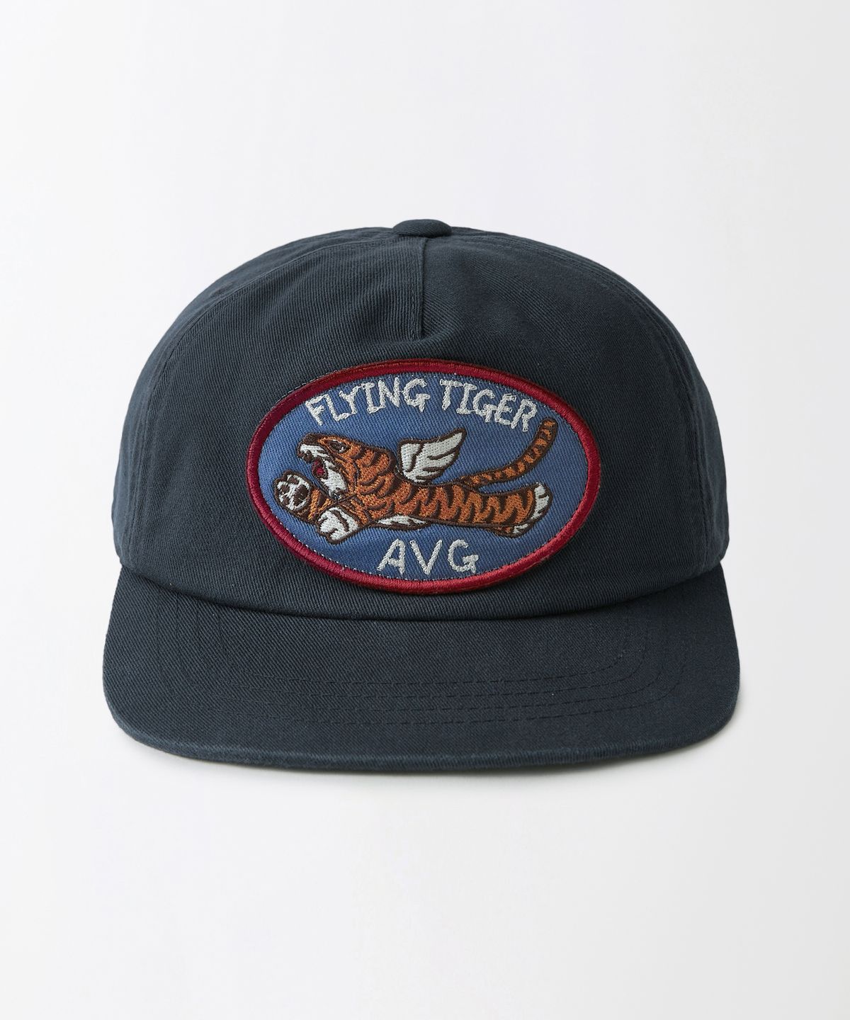 아웃스탠딩(OUTSTANDING) MIL SERIES COTTON TRUCKER CAP(FLYING TIGERS)_CHARCOAL