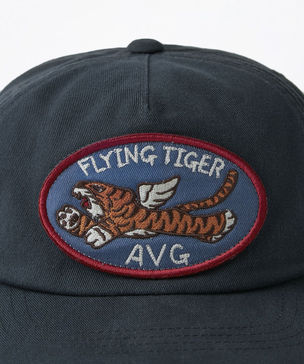 아웃스탠딩(OUTSTANDING) MIL SERIES COTTON TRUCKER CAP(FLYING TIGERS)_CHARCOAL