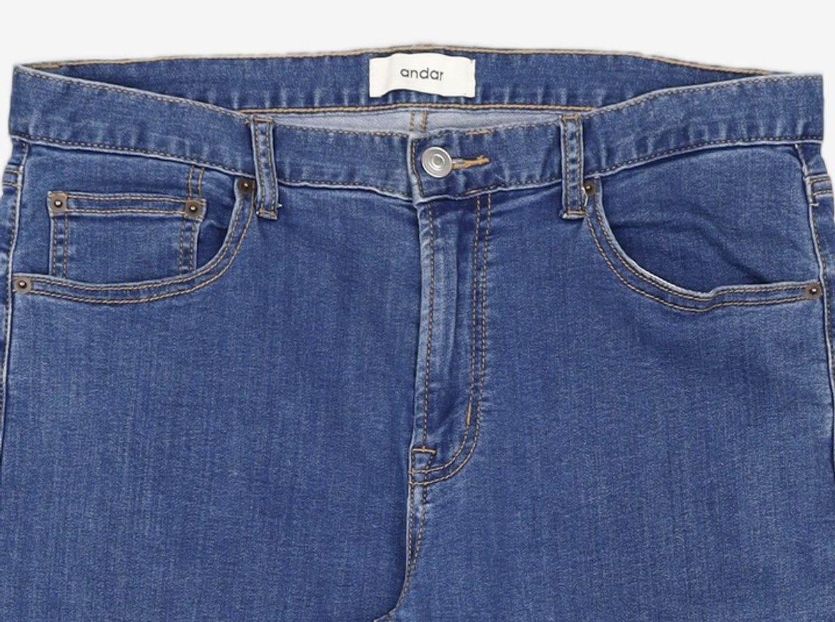 안다르(ANDAR) 청/데님 팬츠 XL