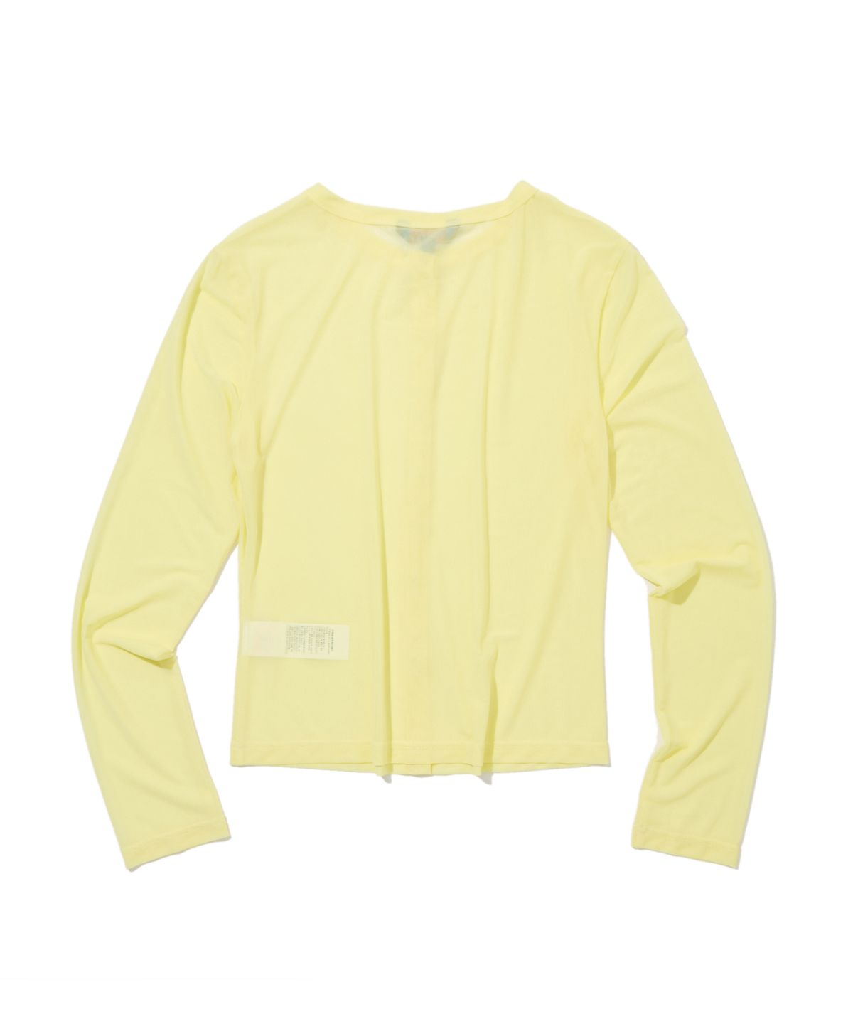 펜필드(PENFIELD) 시어 매쉬 가디건 라이트옐로우_FS2CG38U