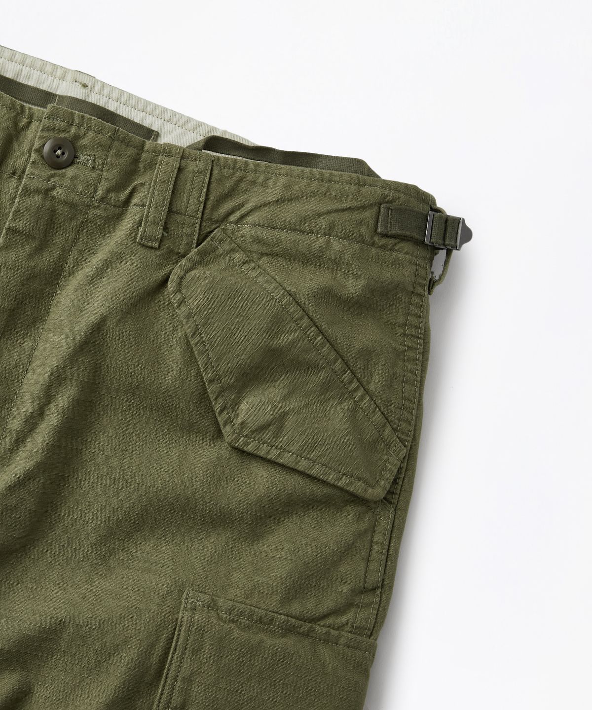 아웃스탠딩(OUTSTANDING) M-65 RIPSTOP CARGO PANTS_OLIVE GREEN