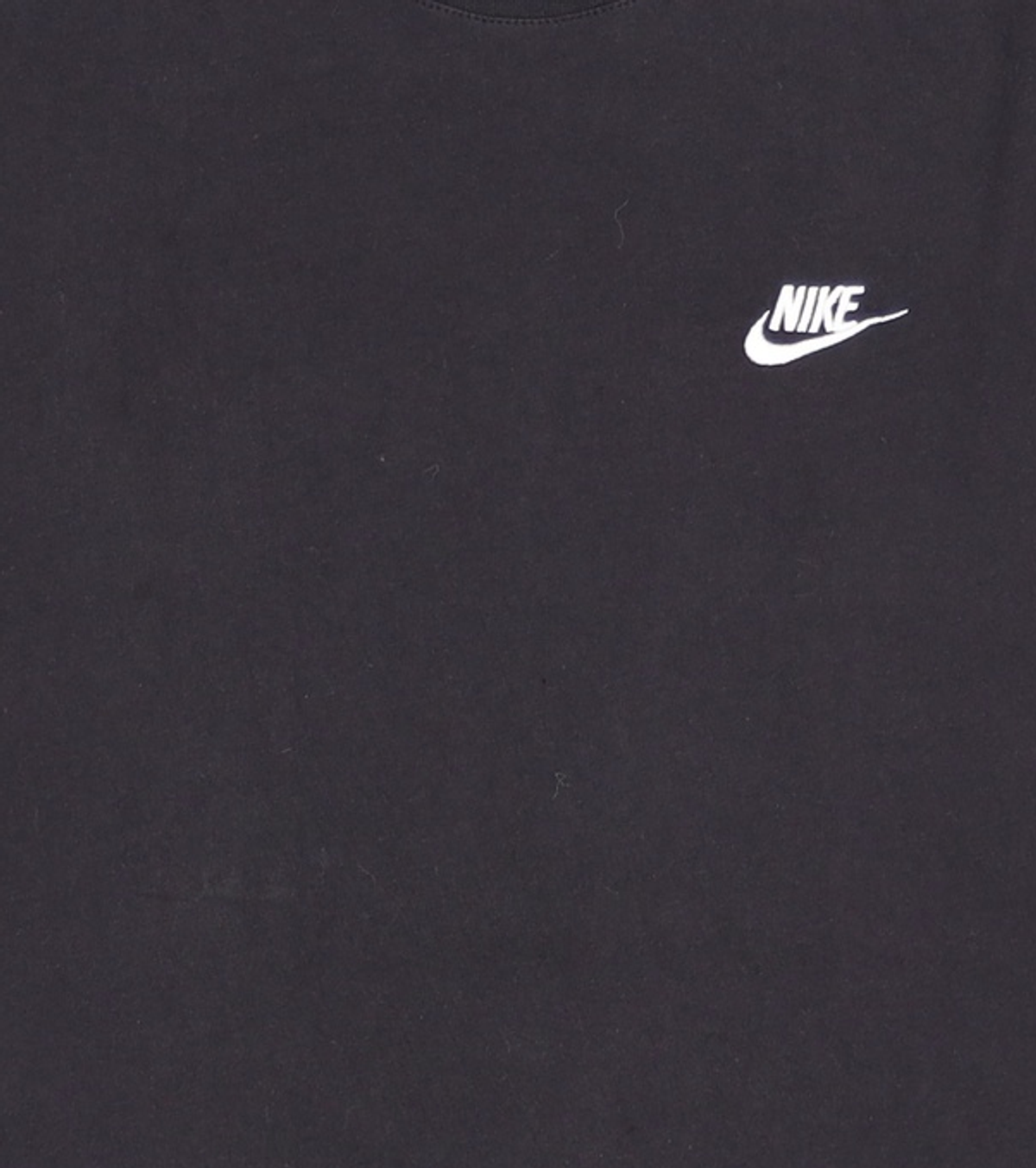 나이키(NIKE) 스포츠웨어 클럽 티셔츠 M - 블랙:화이트 / AR4999-013 XL