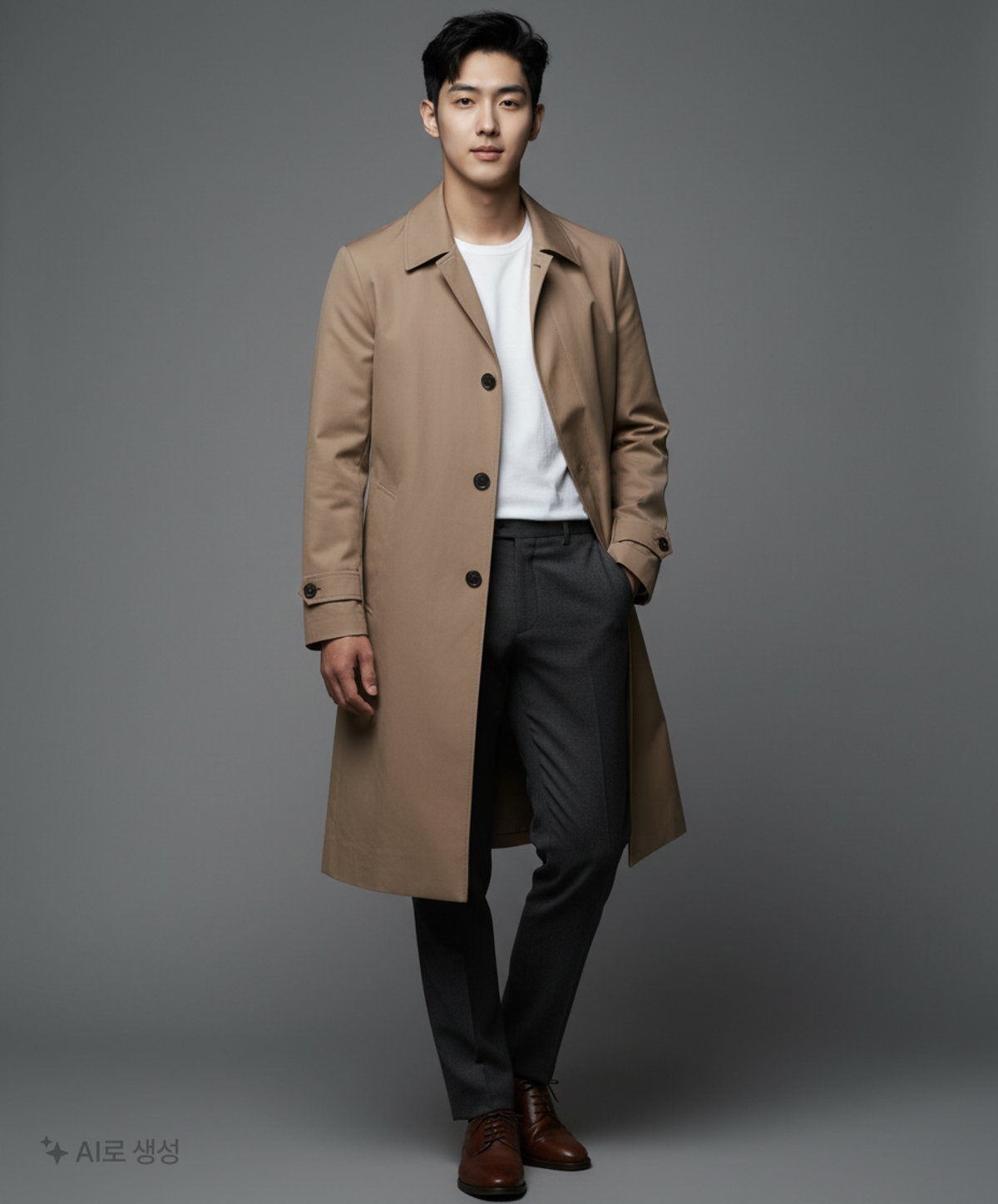 무신사 스탠다드(MUSINSA STANDARD) 봄 가을 코트 L