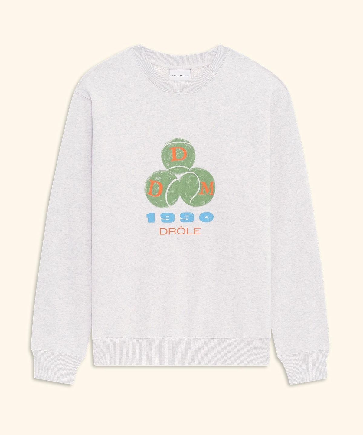 드롤드무슈(DROLE DE MONSIEUR) Drole 1990 Sweatshirt D0TSA26102GYX