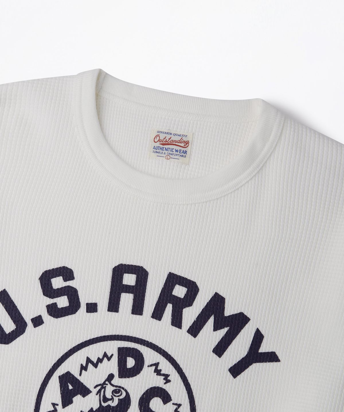 아웃스탠딩(OUTSTANDING) MIL SERIES LONG SLEEVE(ALASKA)_OFF WHITE