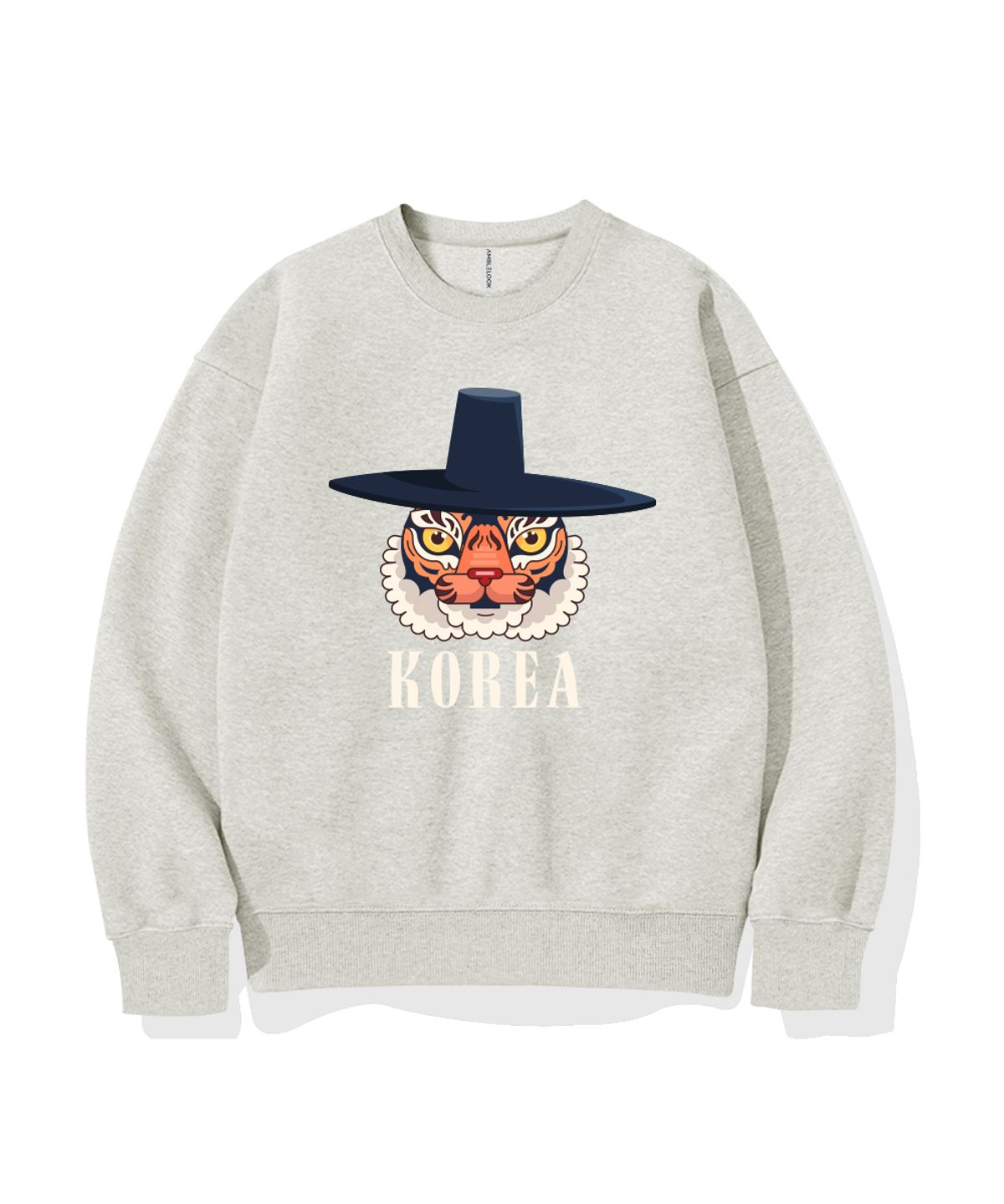 엠블룩(AMBLELOOK) 레귤러 스웨트셔츠 Tiger Korea (3color)