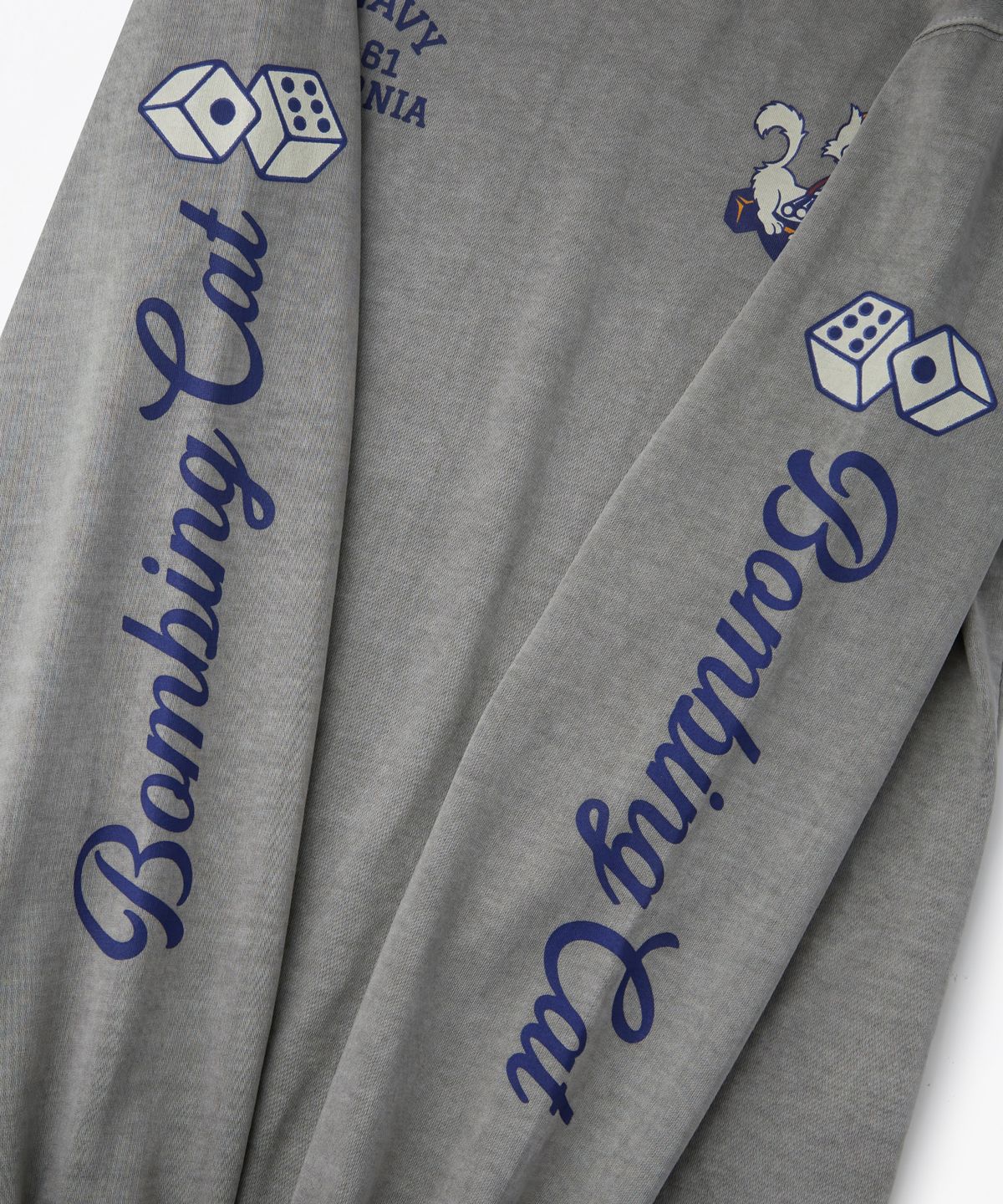 아웃스탠딩(OUTSTANDING) MIL SERIES LONG SLEEVE(BOMBING CAT)_PIGMENT KHAKI