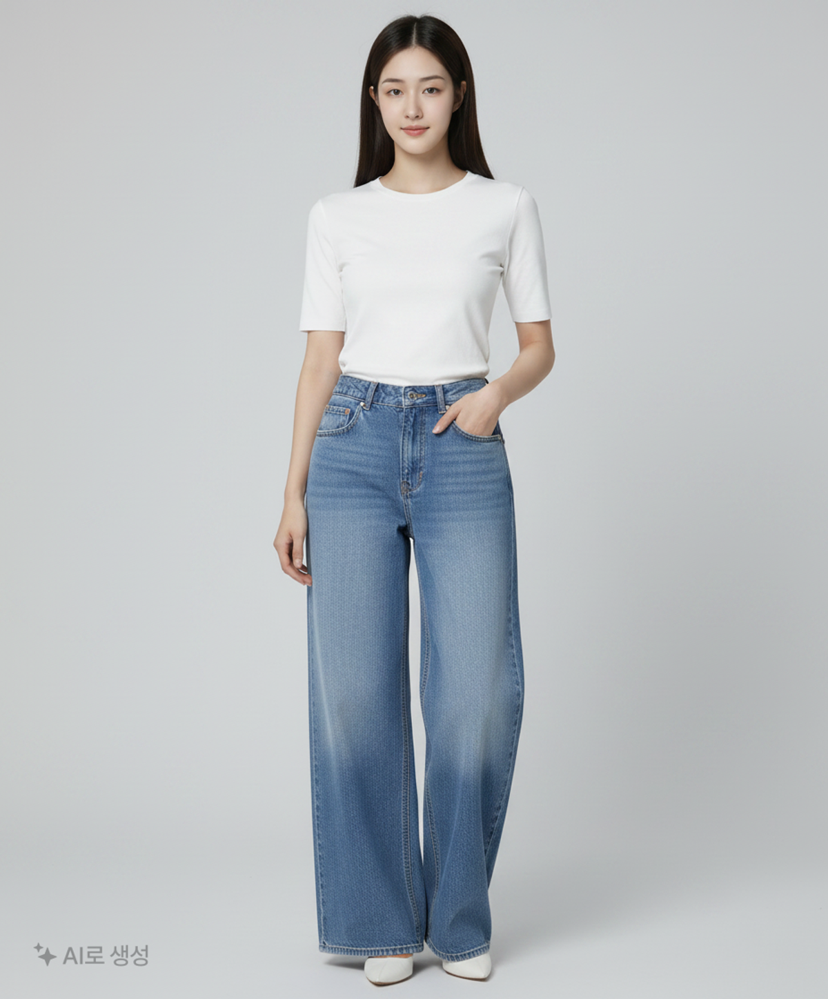 에이치앤엠(H&M) 청/데님 팬츠 S