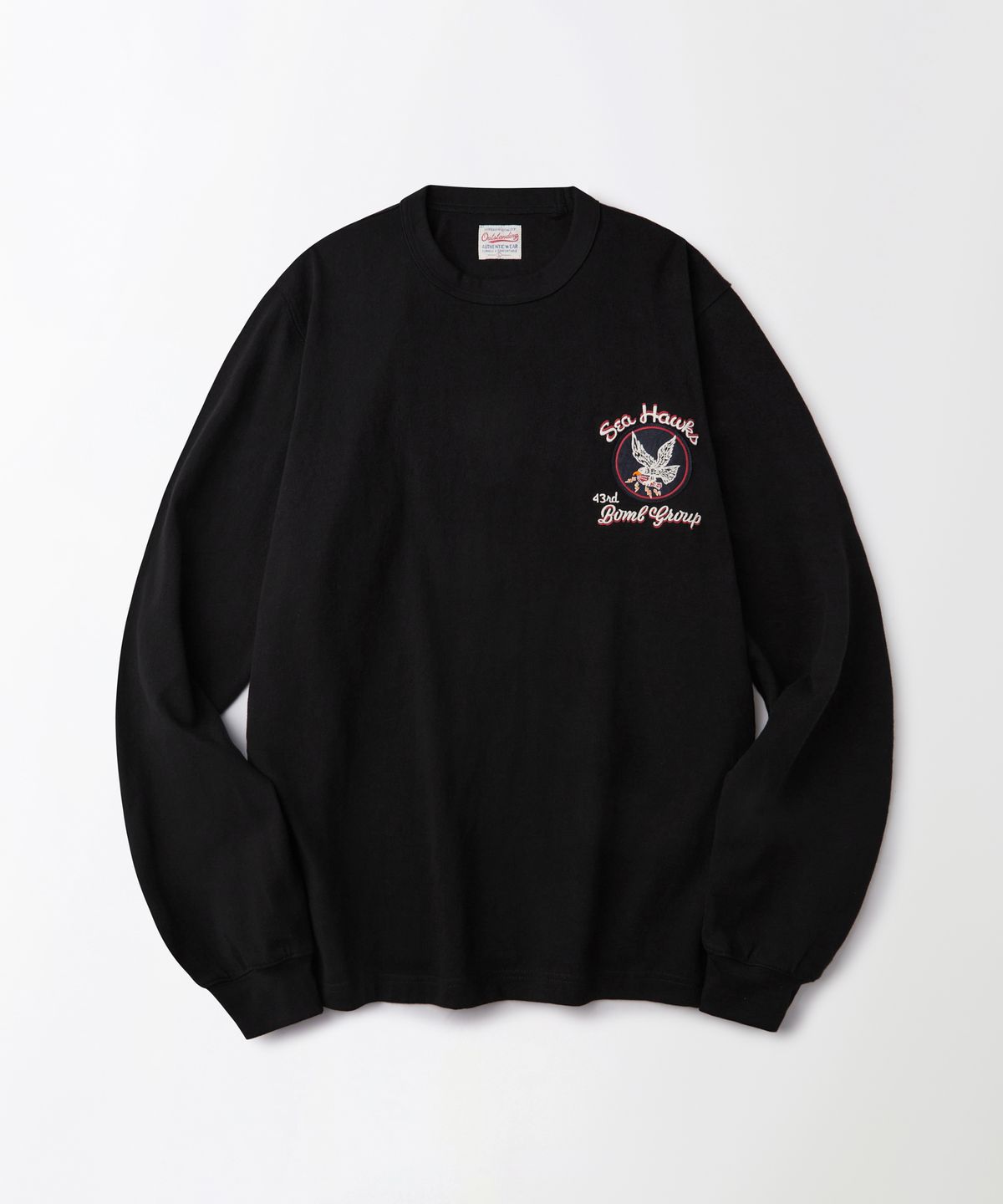 아웃스탠딩(OUTSTANDING) MIL SERIES LONG SLEEVE(BOMB GROUP)_BLACK