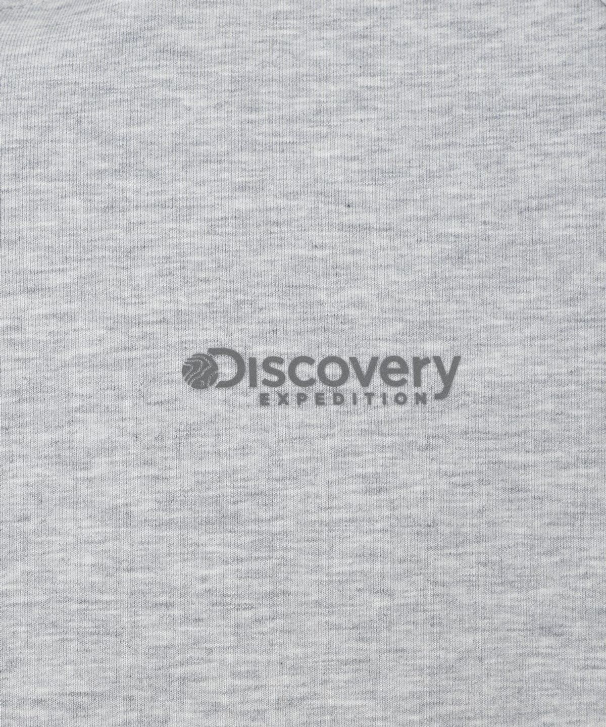 디스커버리 익스페디션(DISCOVERY EXPEDITION) 유니 에어 니트 후드 집업 (M/GREY)