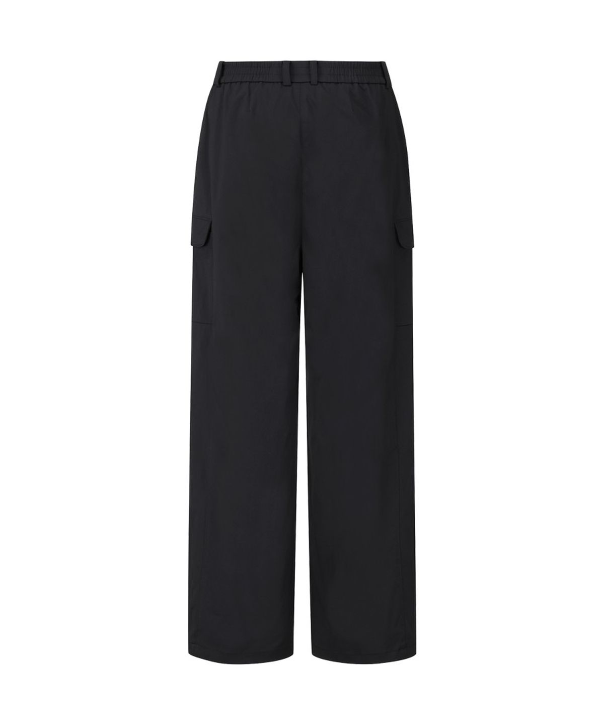 디스커버리 익스페디션(DISCOVERY EXPEDITION) 여성 세미와이드 카고팬츠 (BLACK)