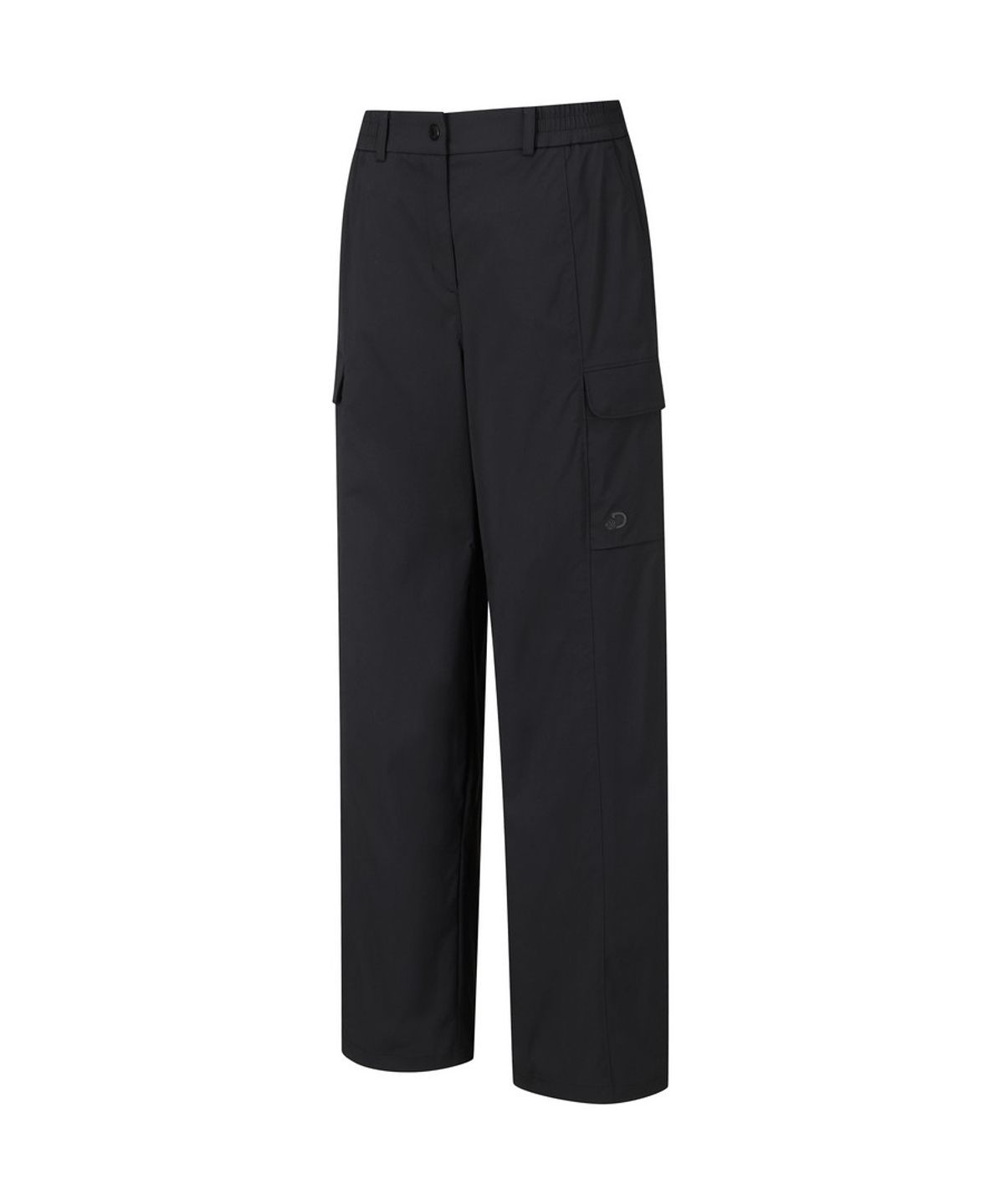 디스커버리 익스페디션(DISCOVERY EXPEDITION) 여성 세미와이드 카고팬츠 (BLACK)