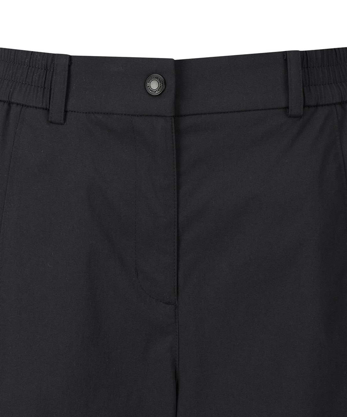 디스커버리 익스페디션(DISCOVERY EXPEDITION) 여성 세미와이드 카고팬츠 (BLACK)
