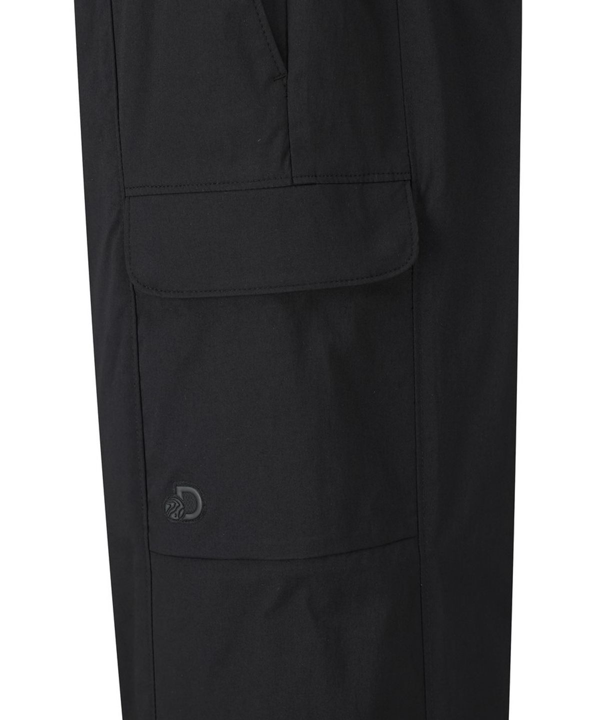 디스커버리 익스페디션(DISCOVERY EXPEDITION) 여성 세미와이드 카고팬츠 (BLACK)