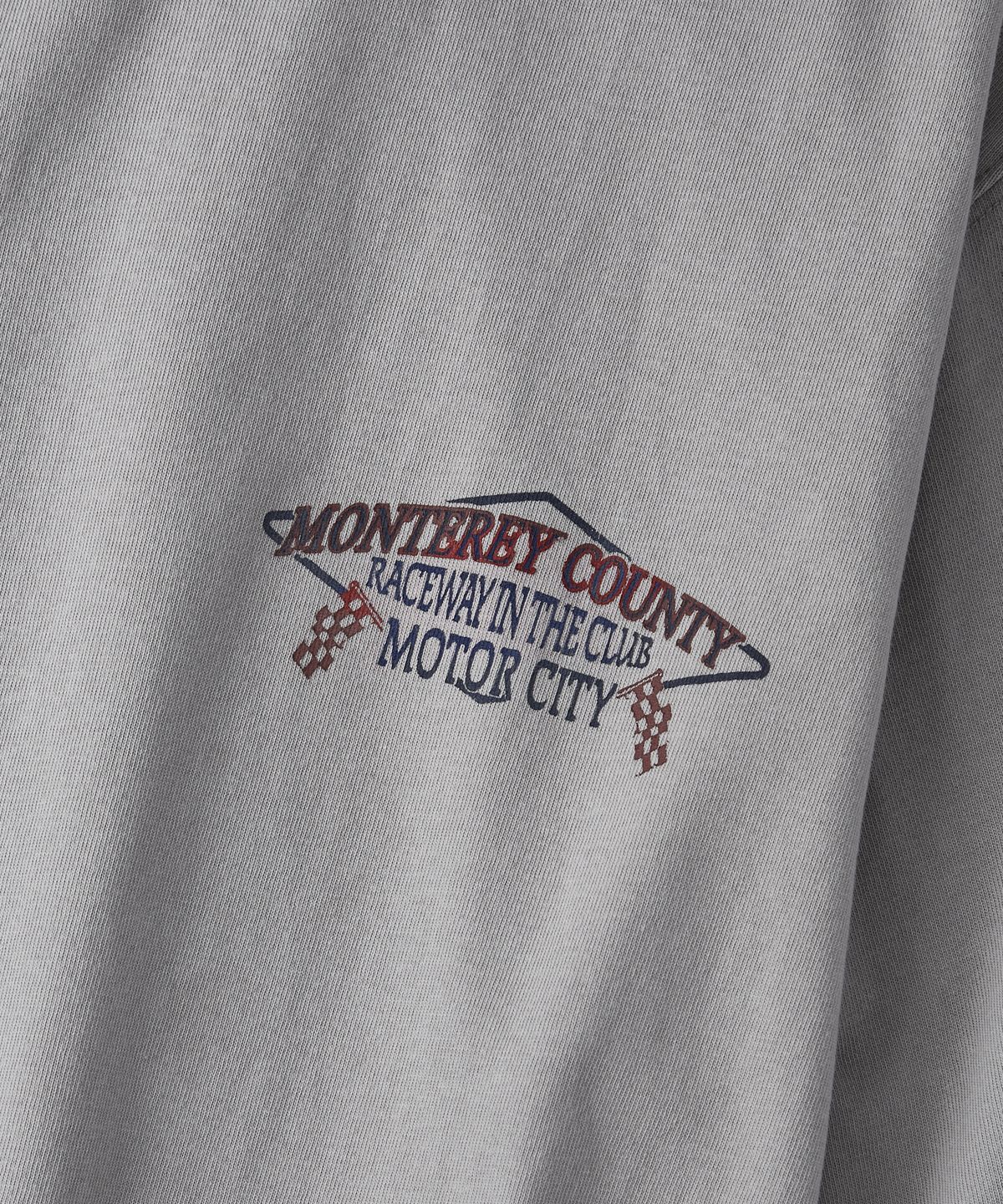 아웃스탠딩(OUTSTANDING) MOT SERIES LONG SLEEVE(RACEWAY)_VINTAGE GRAY