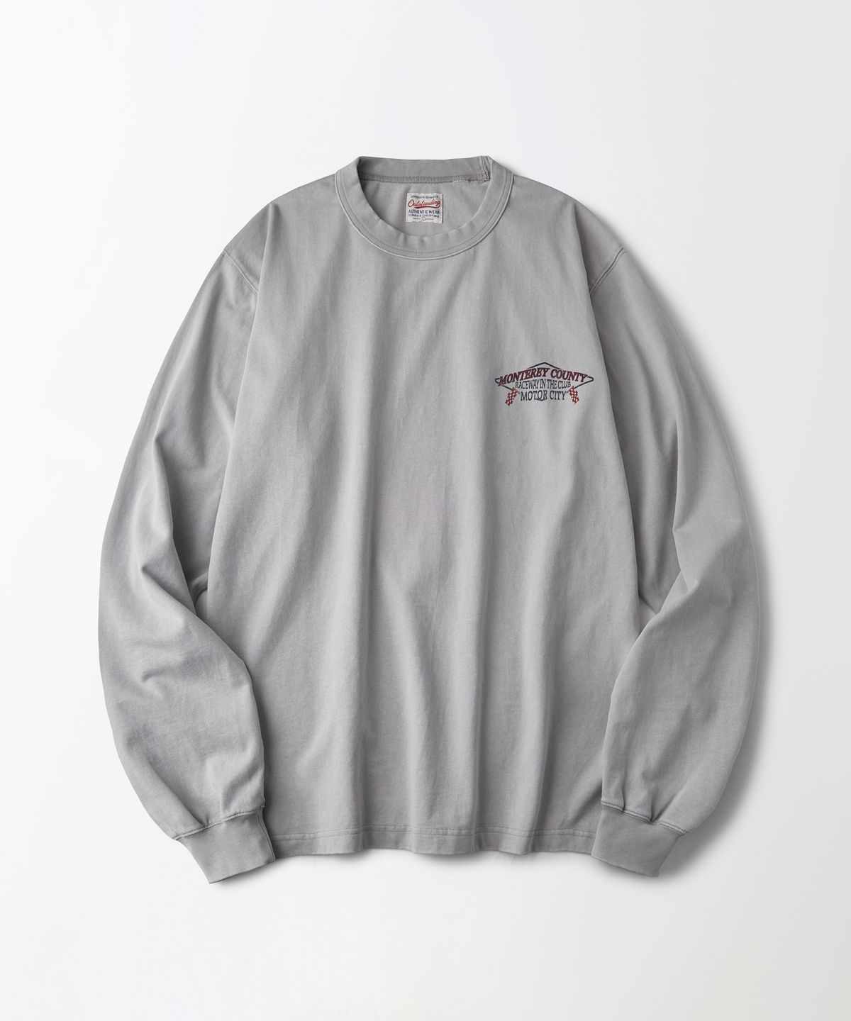 아웃스탠딩(OUTSTANDING) MOT SERIES LONG SLEEVE(RACEWAY)_VINTAGE GRAY