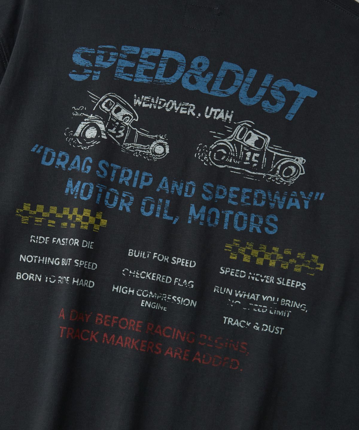 아웃스탠딩(OUTSTANDING) MOT SERIES LONG SLEEVE(SPEED DUST)_CHARCOAL