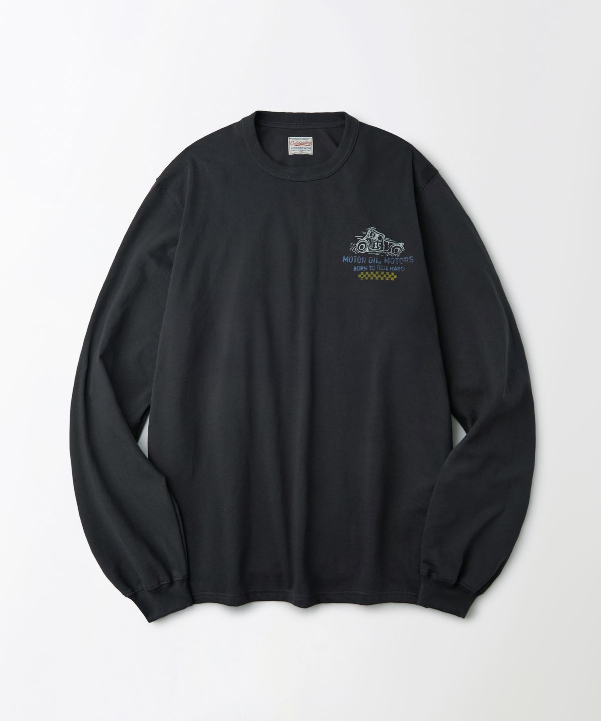 아웃스탠딩(OUTSTANDING) MOT SERIES LONG SLEEVE(SPEED DUST)_CHARCOAL