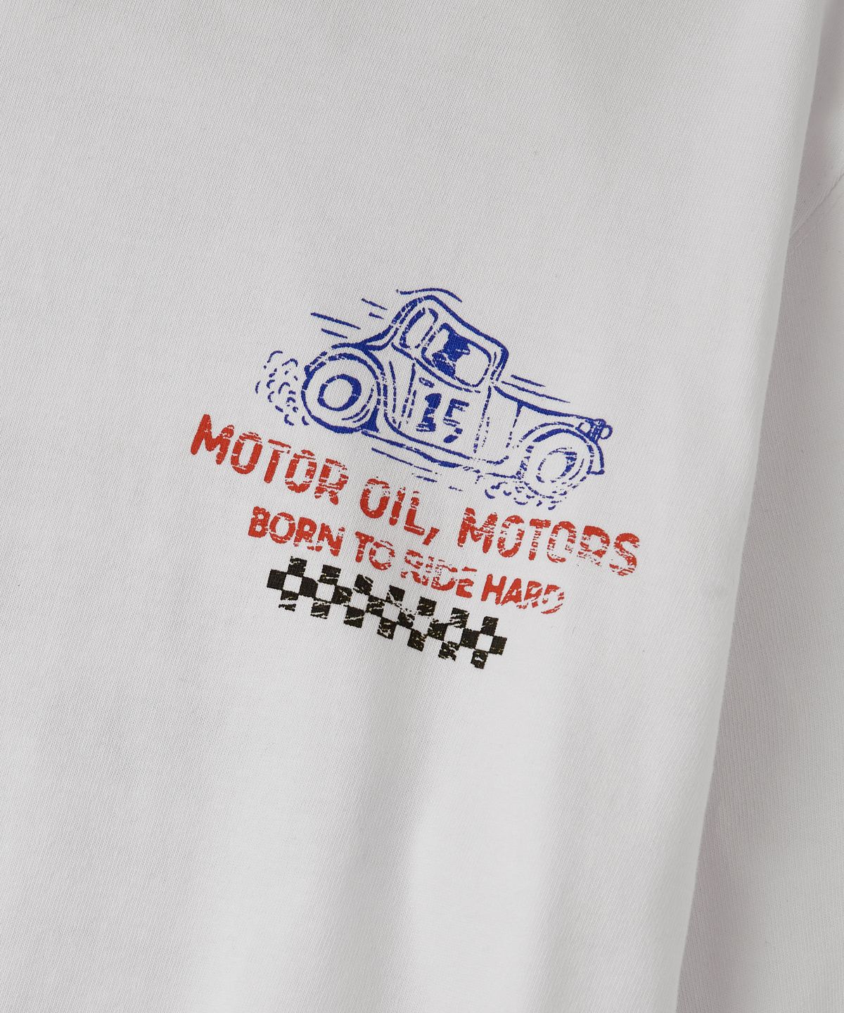 아웃스탠딩(OUTSTANDING) MOT SERIES LONG SLEEVE(SPEED DUST)_OFF WHITE