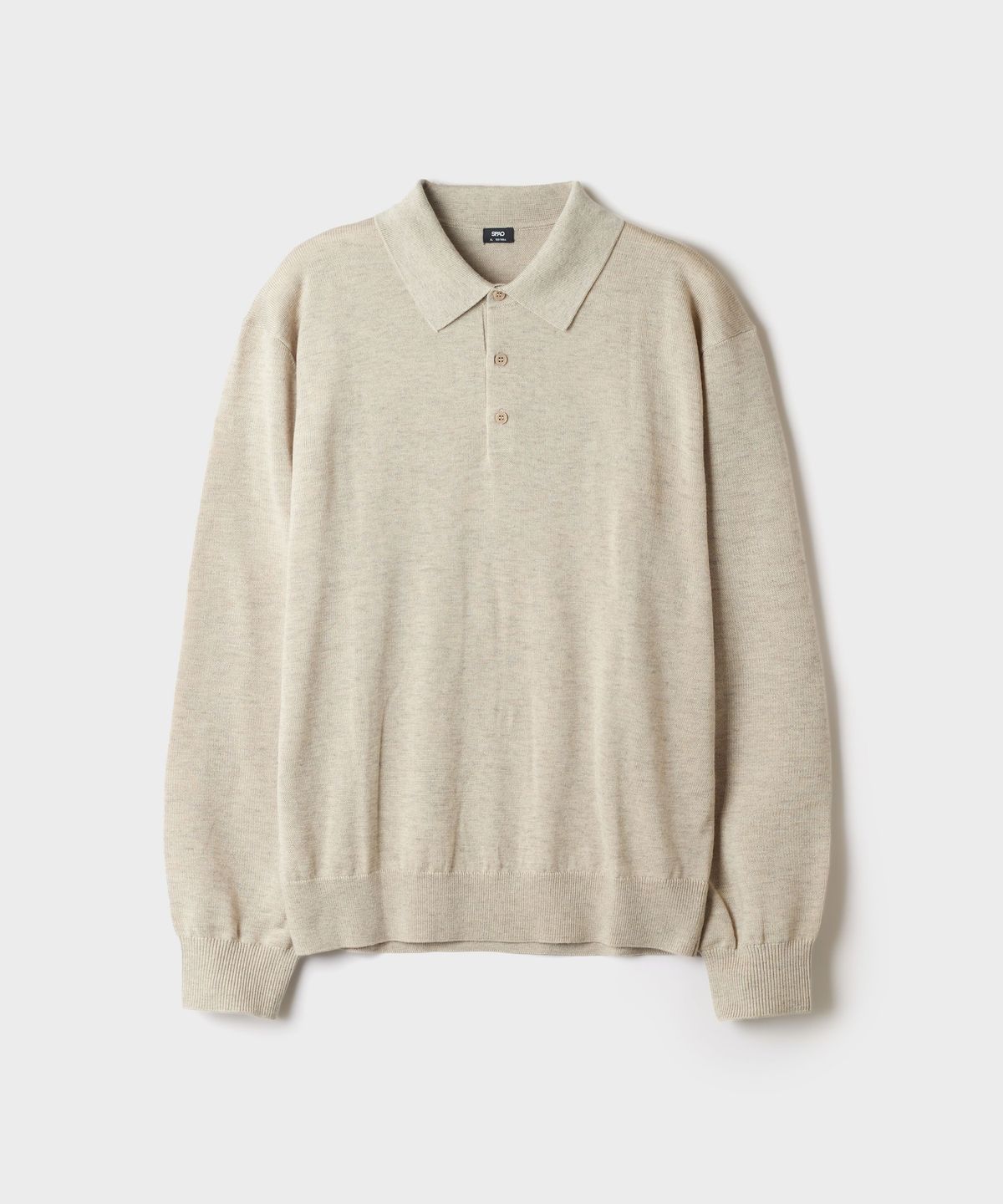 스파오(SPAO) [메리노울블렌드] 칼라넥 니트_SPKWG49M03